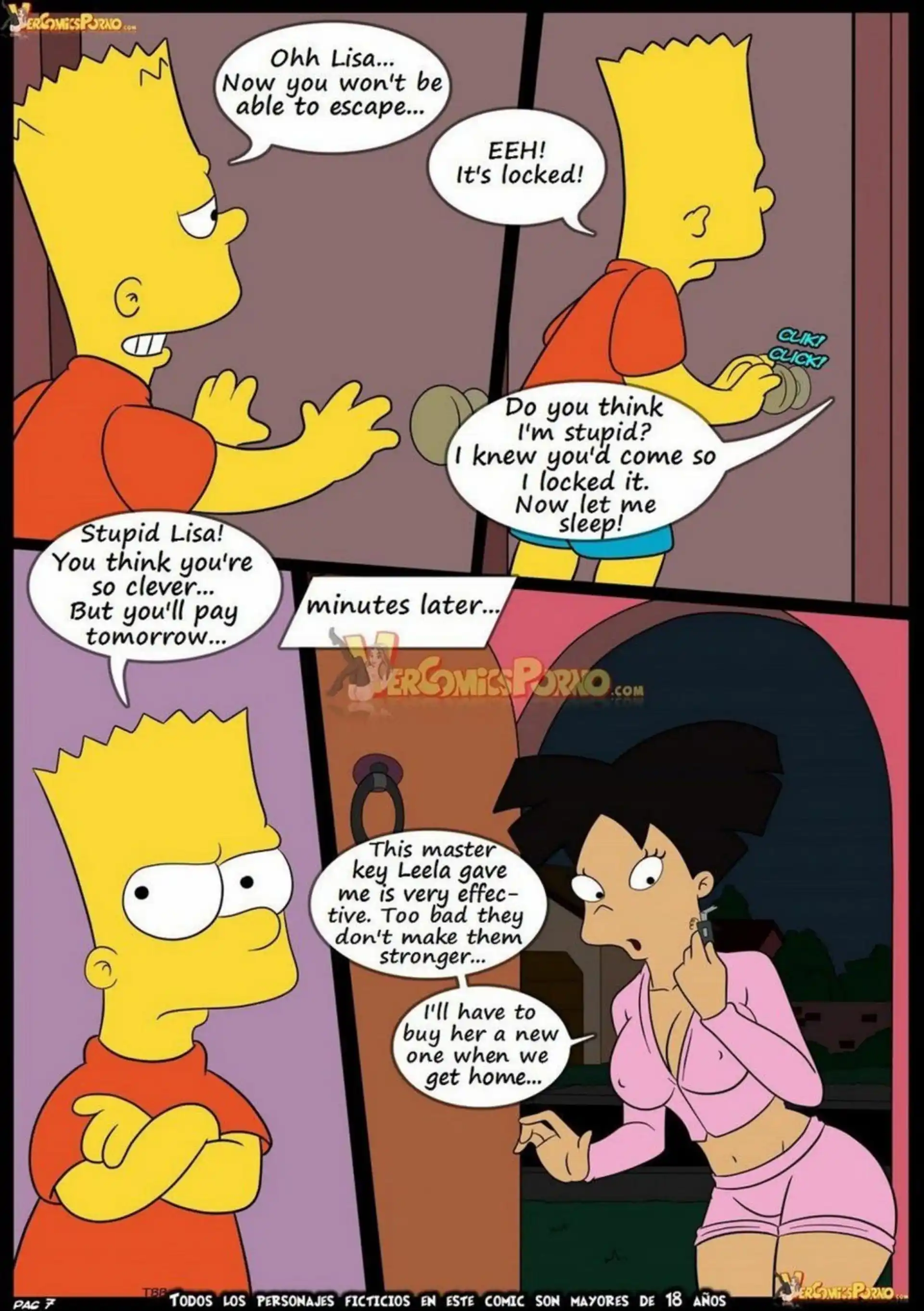 Simpso-Rama! Simpso-Rama! - Chapter 2 (The Simpsons , Futurama) page 8