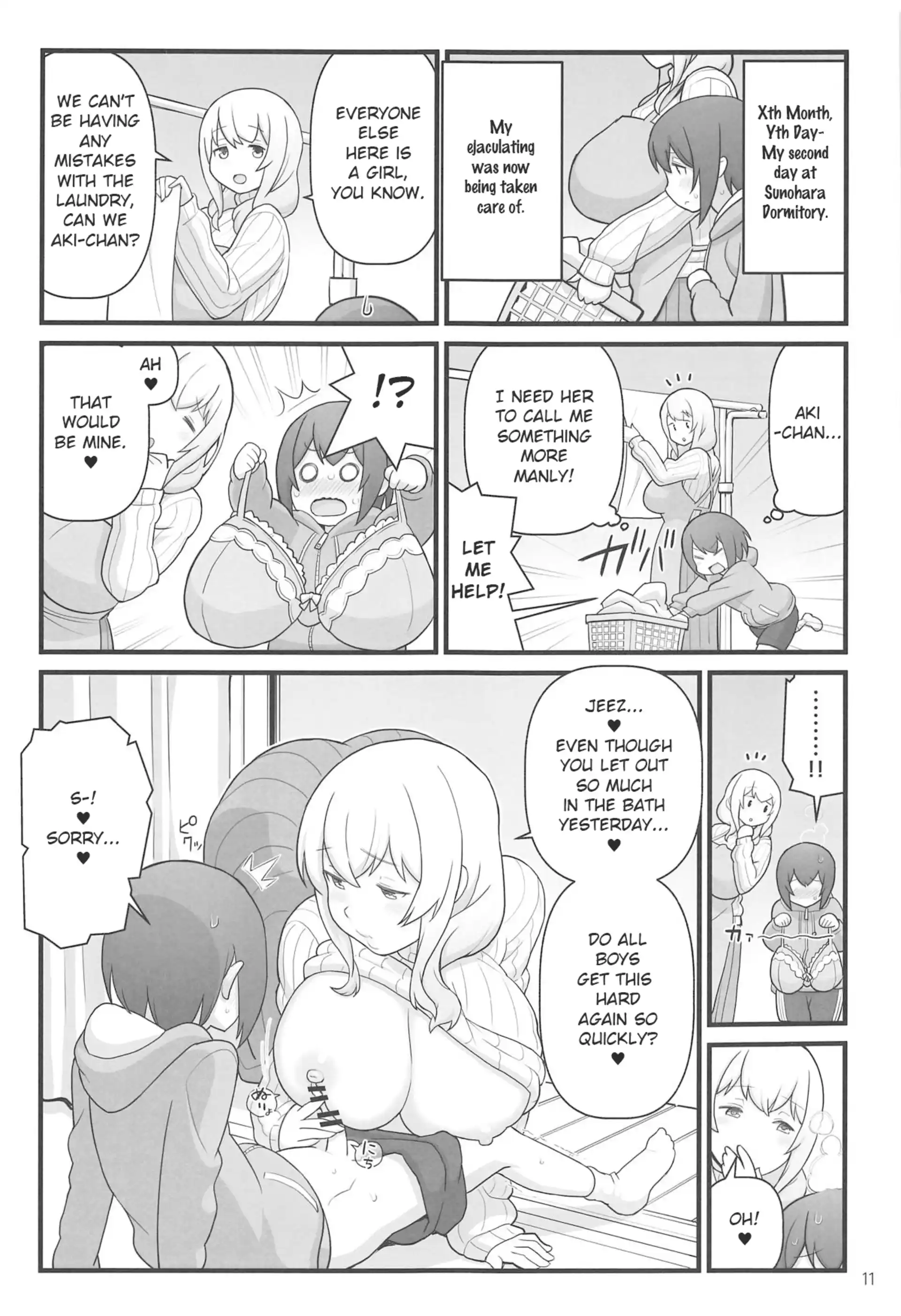 Akkun’s Diary Akkun's Diary - Chapter 1 (Sunohara-sou no Kanrinin-san) page 11