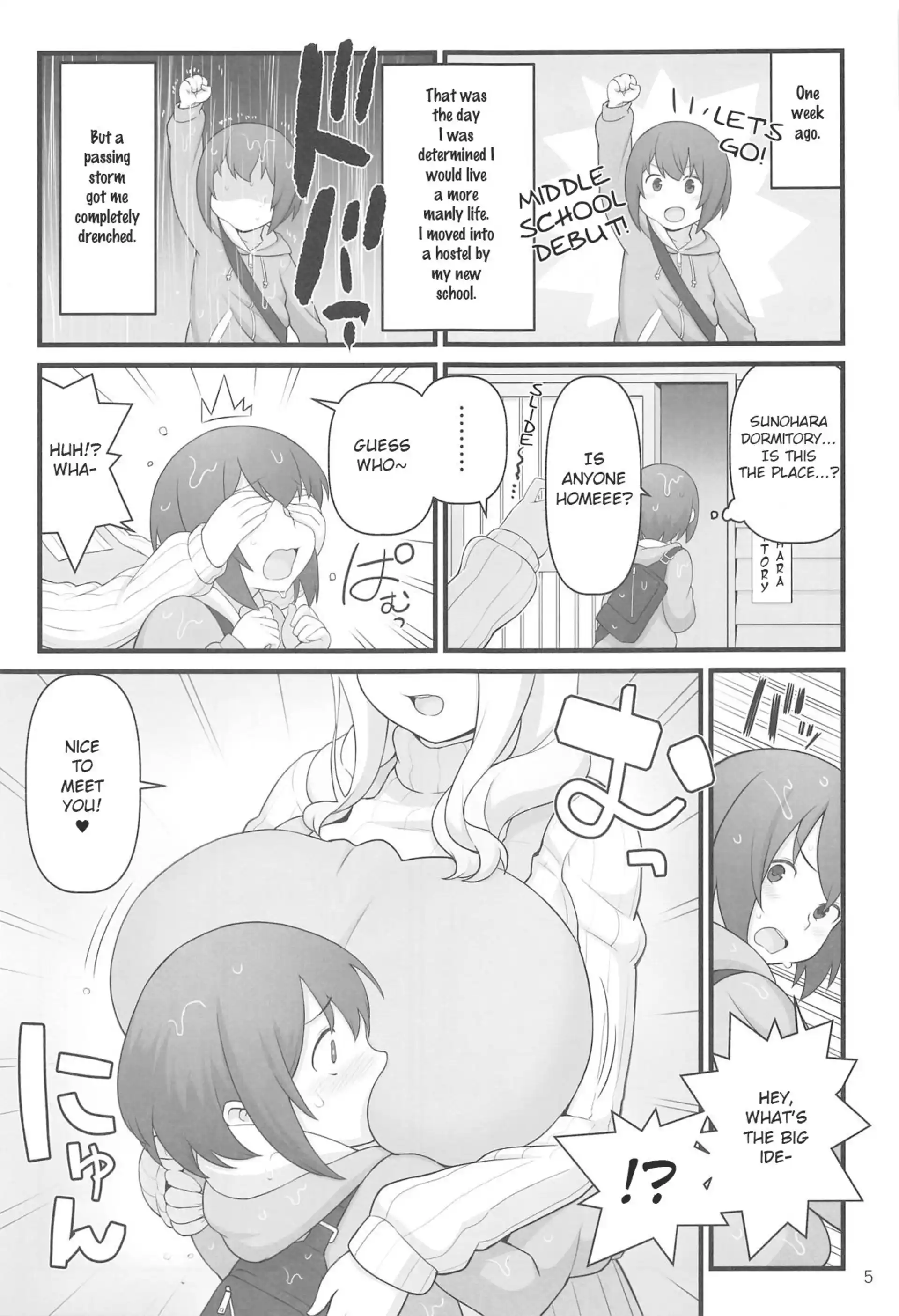 Akkun’s Diary Akkun's Diary - Chapter 1 (Sunohara-sou no Kanrinin-san) page 5