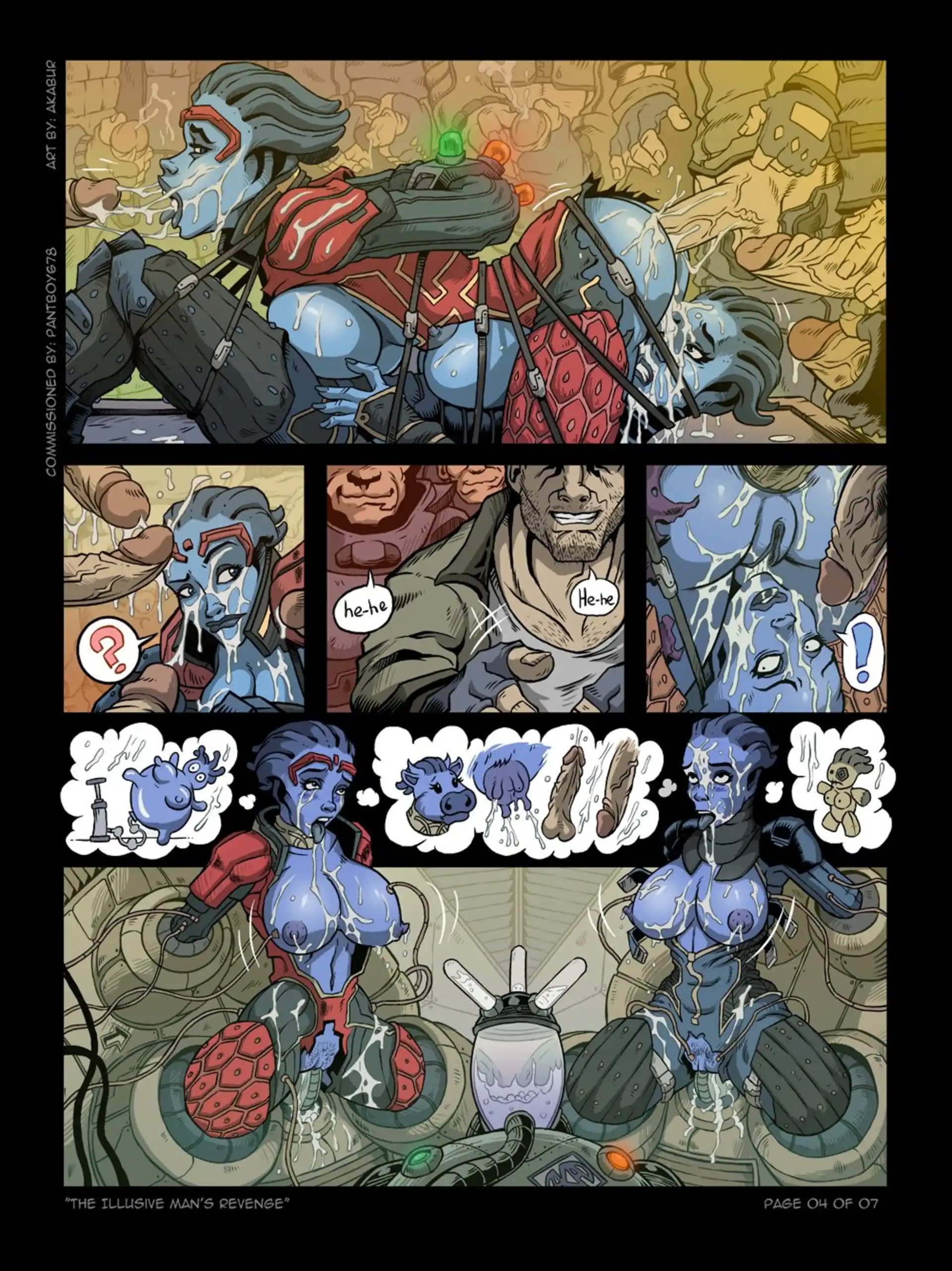 The Illusive Man’s Revenge The Illusive Man's Revenge - Chapter 1 (Mass Effect) page 4