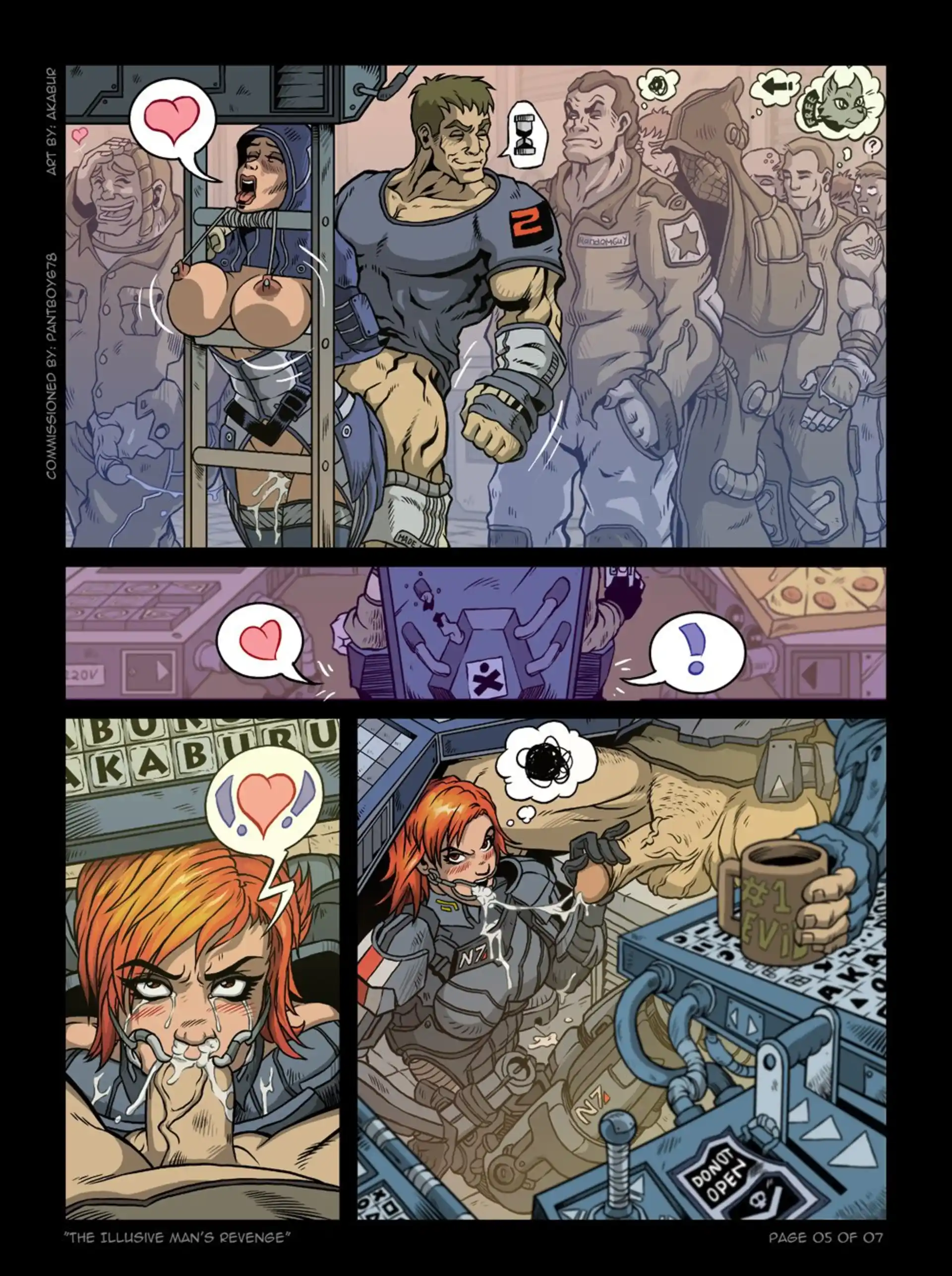 The Illusive Man’s Revenge The Illusive Man's Revenge - Chapter 1 (Mass Effect) page 5