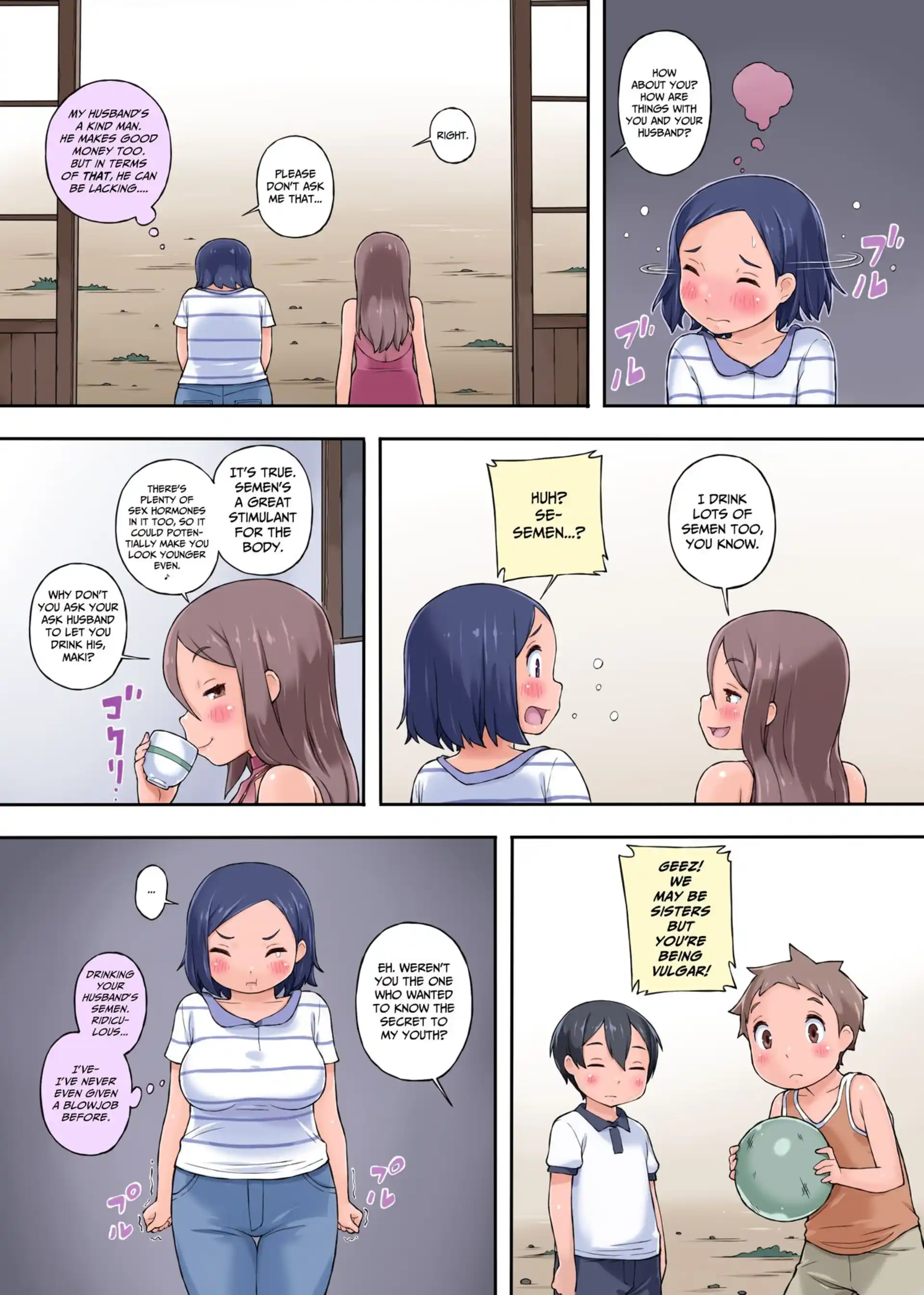 Aunt Cucking – About My Nephew’s Dick Being Too Big Aunt Cucking - About My Nephew's Dick Being Too Big - Chapter 1 page 6