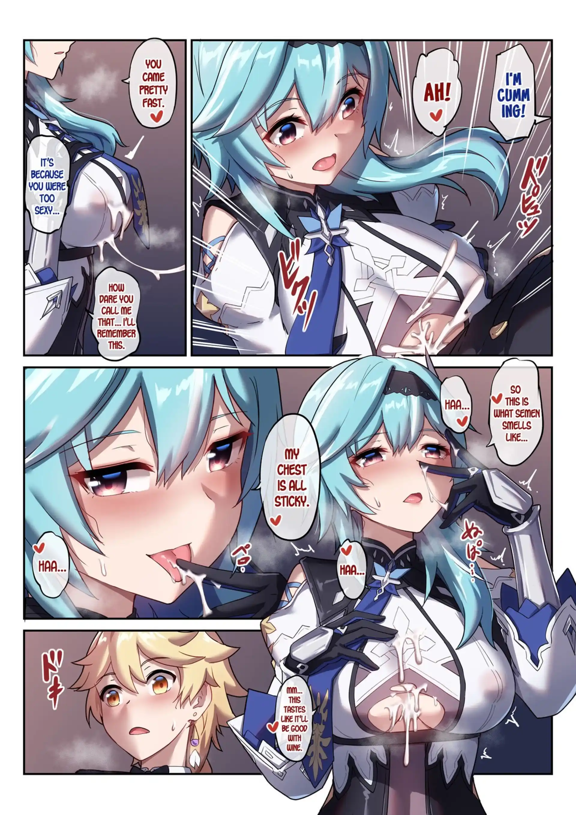 Eula’s Drunken Escapade Eula's Drunken Escapade - Chapter 1 (Genshin Impact) page 8