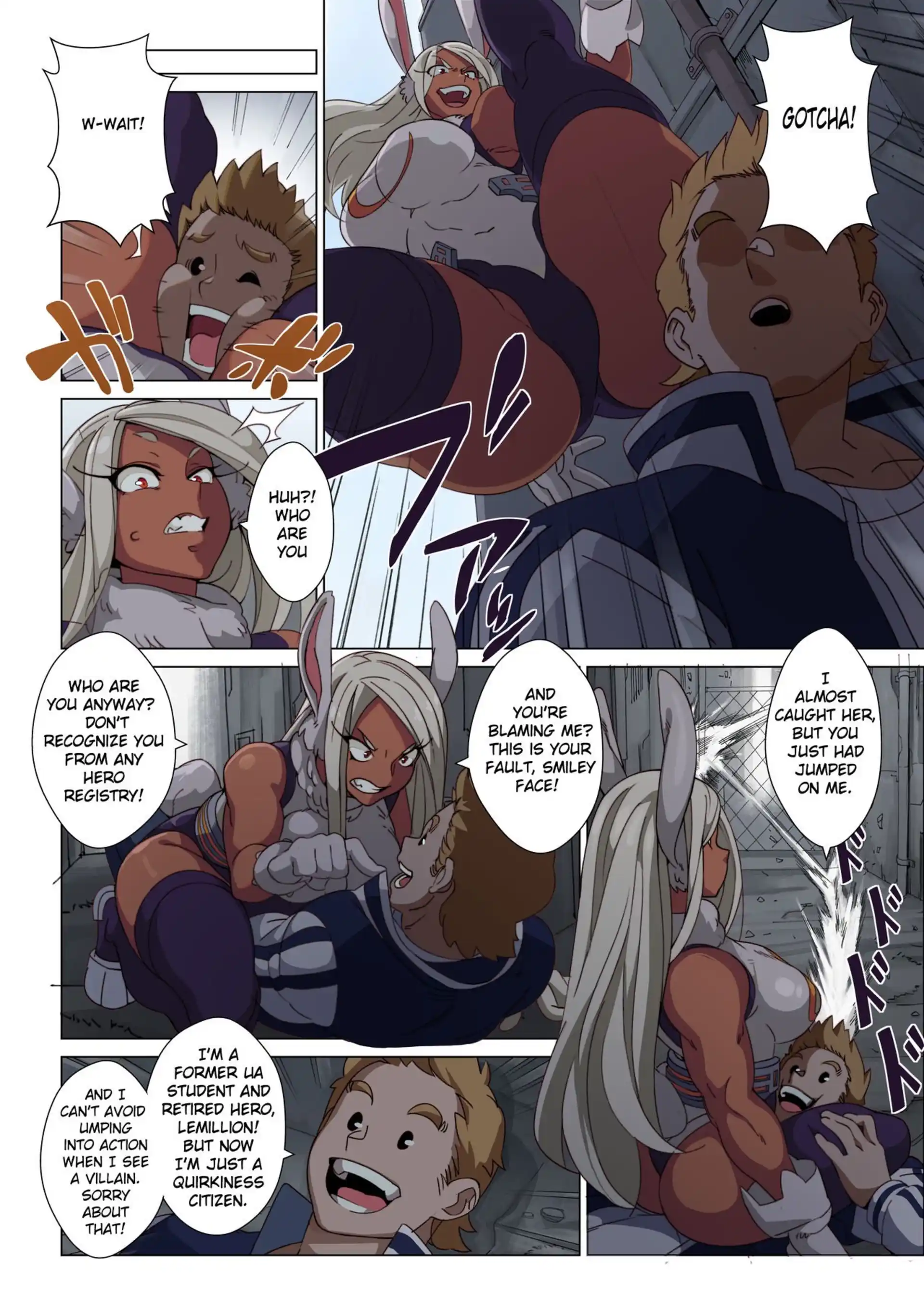 Mirko And The Quirk Of Love! Mirko And The Quirk Of Love! - Chapter 1 (My Hero Academia) page 6