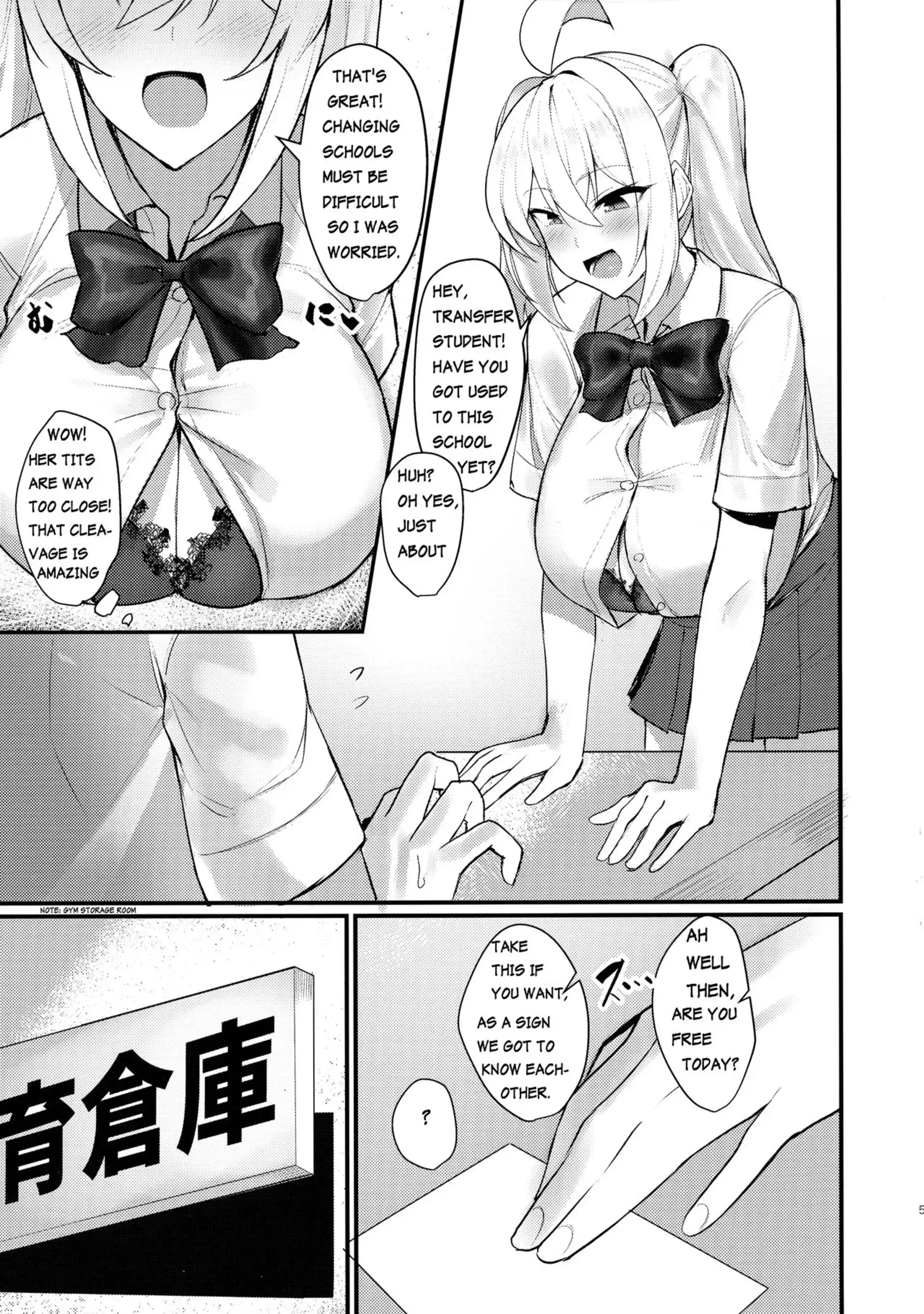 I Can’t Help But Think About The Gyaru With Massive Breasts I Can't Help But Think About The Gyaru With Massive Breasts - Chapter 4 page 5
