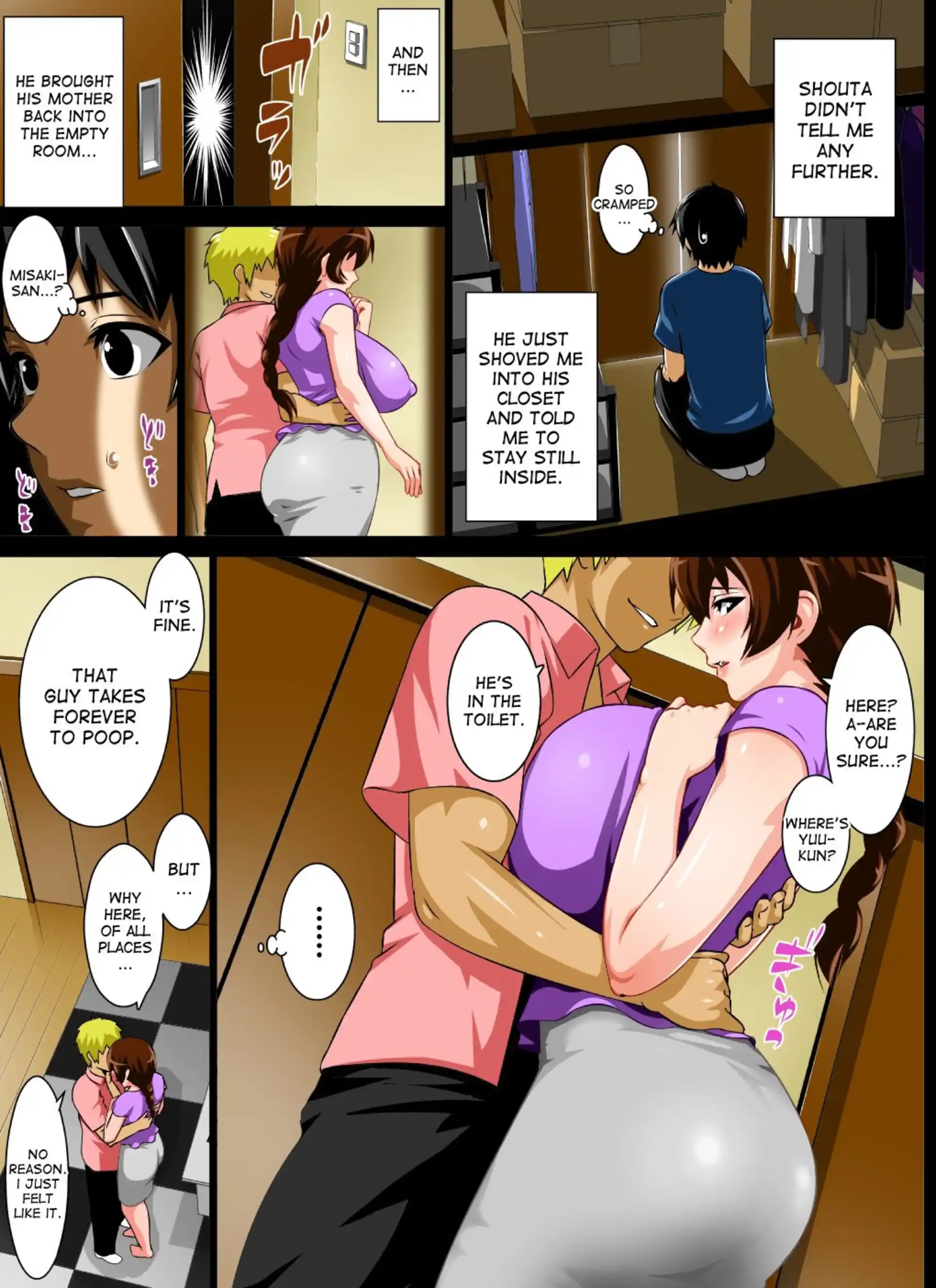 Reibo Misaki ~Kinpatsu Musuko to Onaho Haha Reibo Misaki - Chapter 1 - Kinpatsu Musuko to Onaho Haha page 7