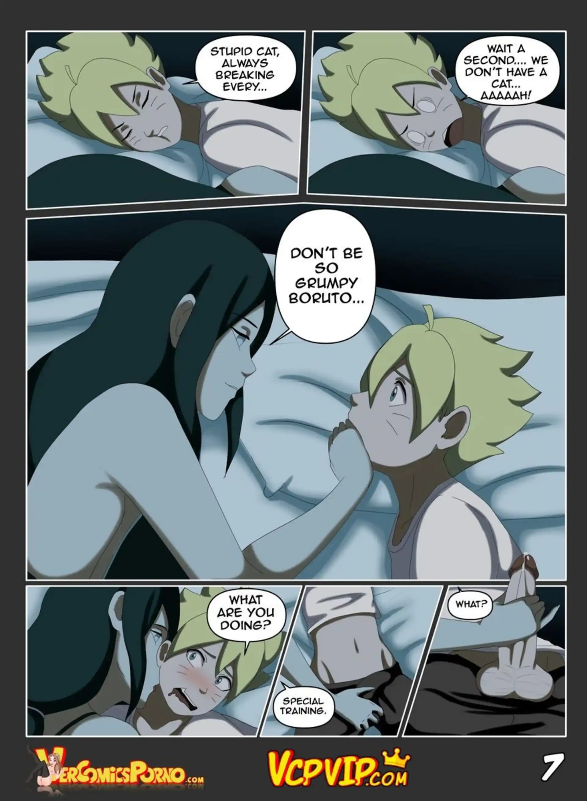 While Daddy Sleeps While Daddy Sleeps - Chapter 2 (Boruto) page 8