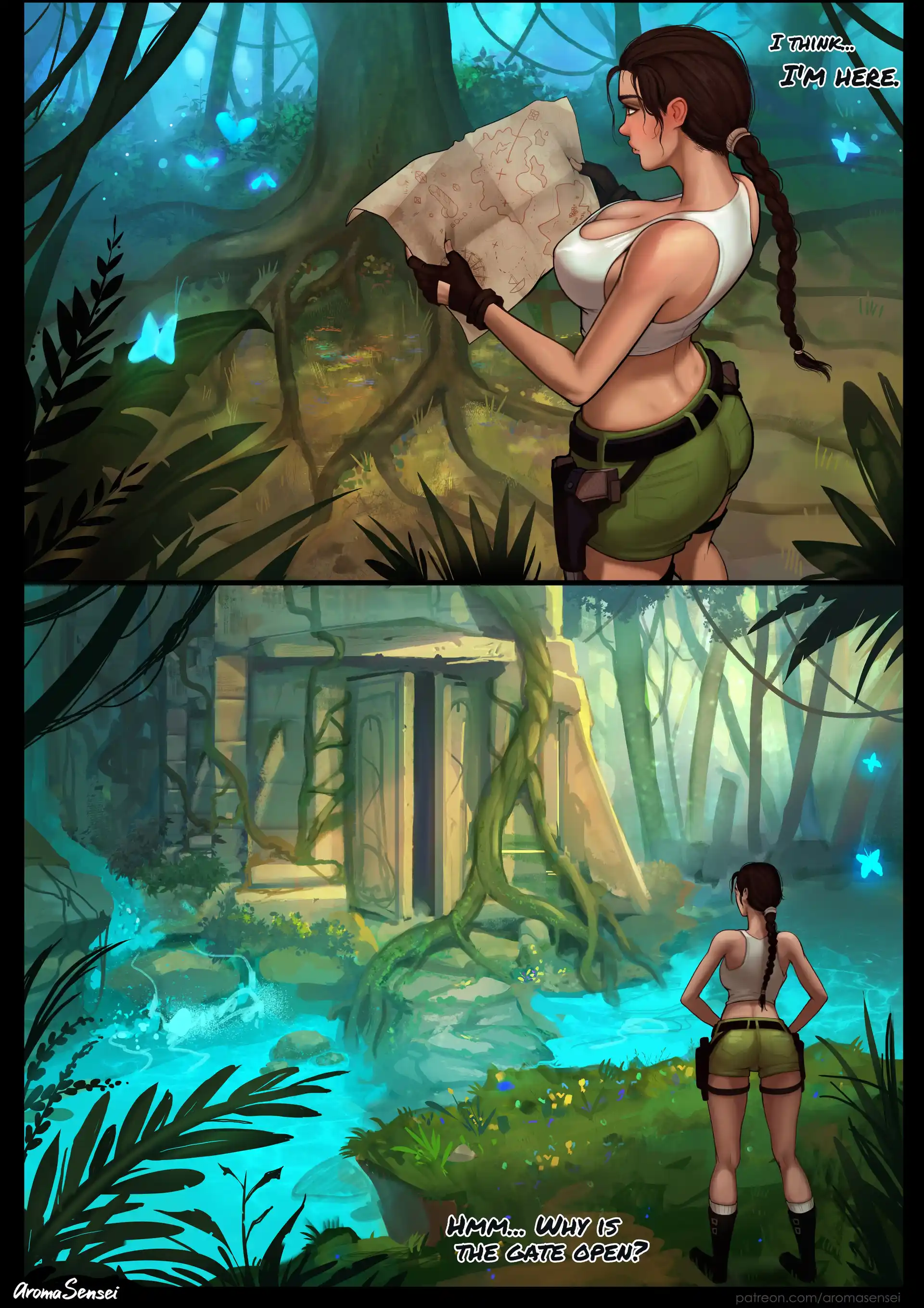 Waifunator 3 . Waifunator - Futanari - Chapter 5 (Tomb Raider , Metroid) page 2