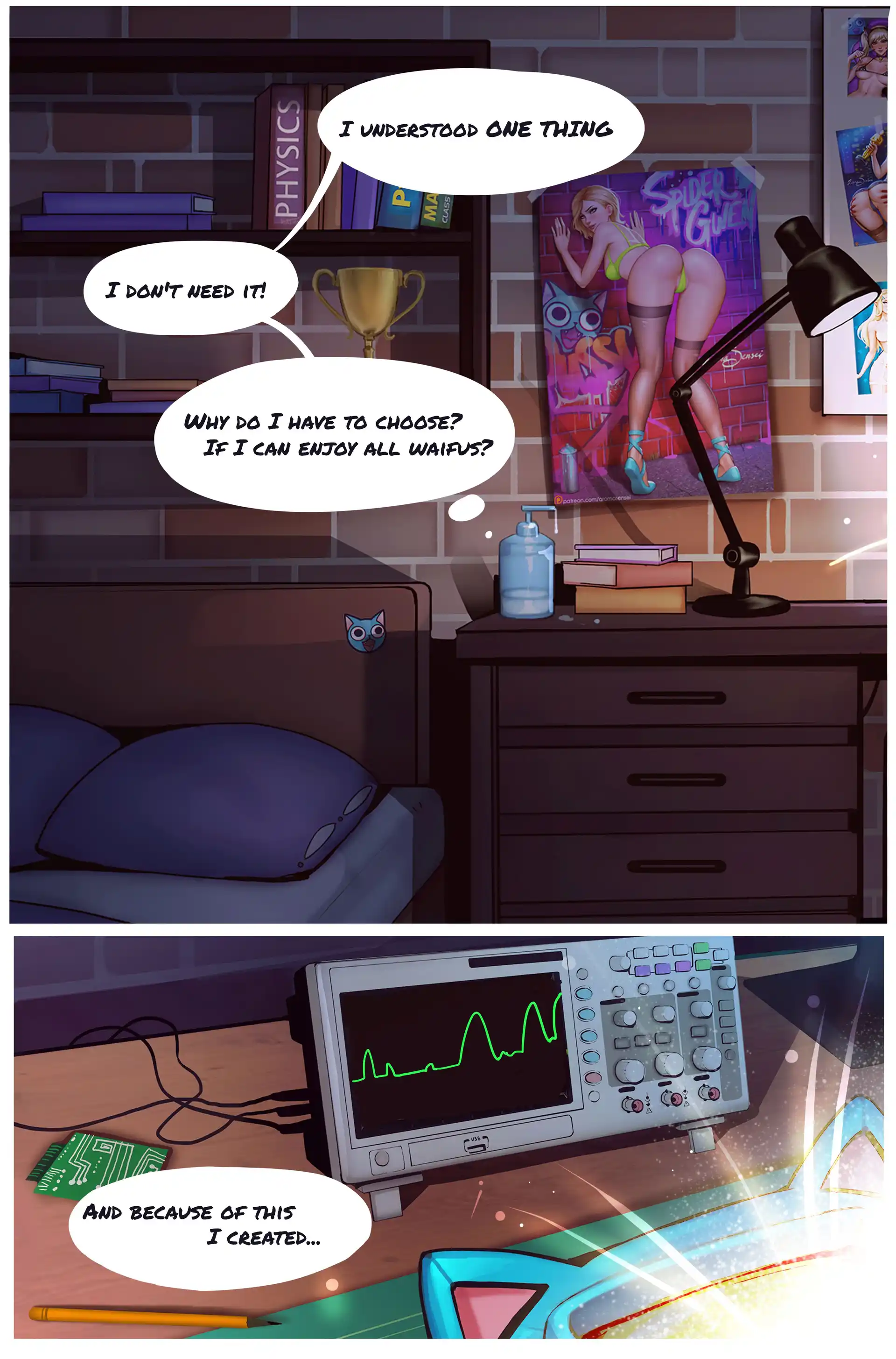 Waifunator 3 . Waifunator - Shemale - Chapter 1 (Spider-Man) page 2