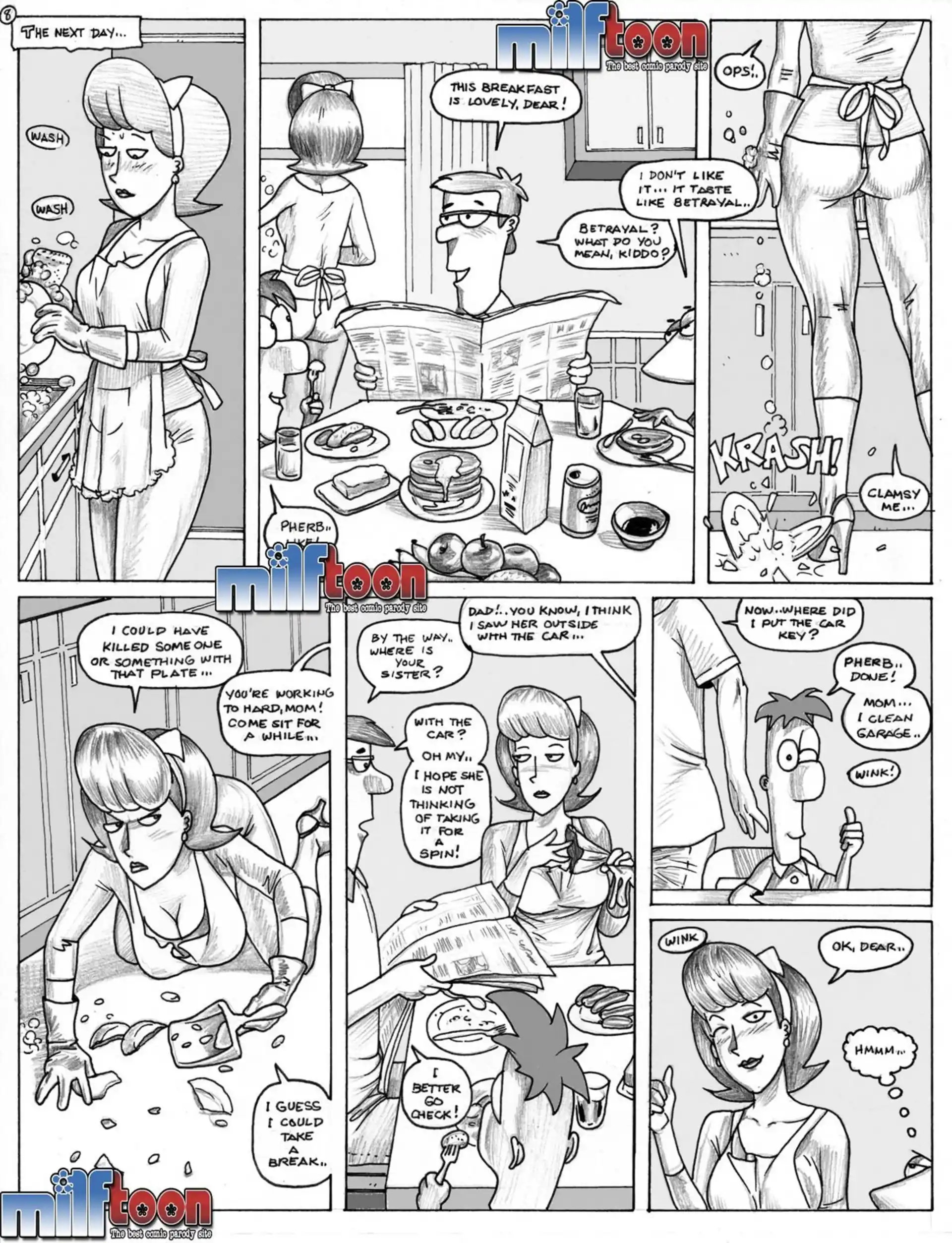 F.F F.F - Chapter 1 (Phineas and Ferb) page 8