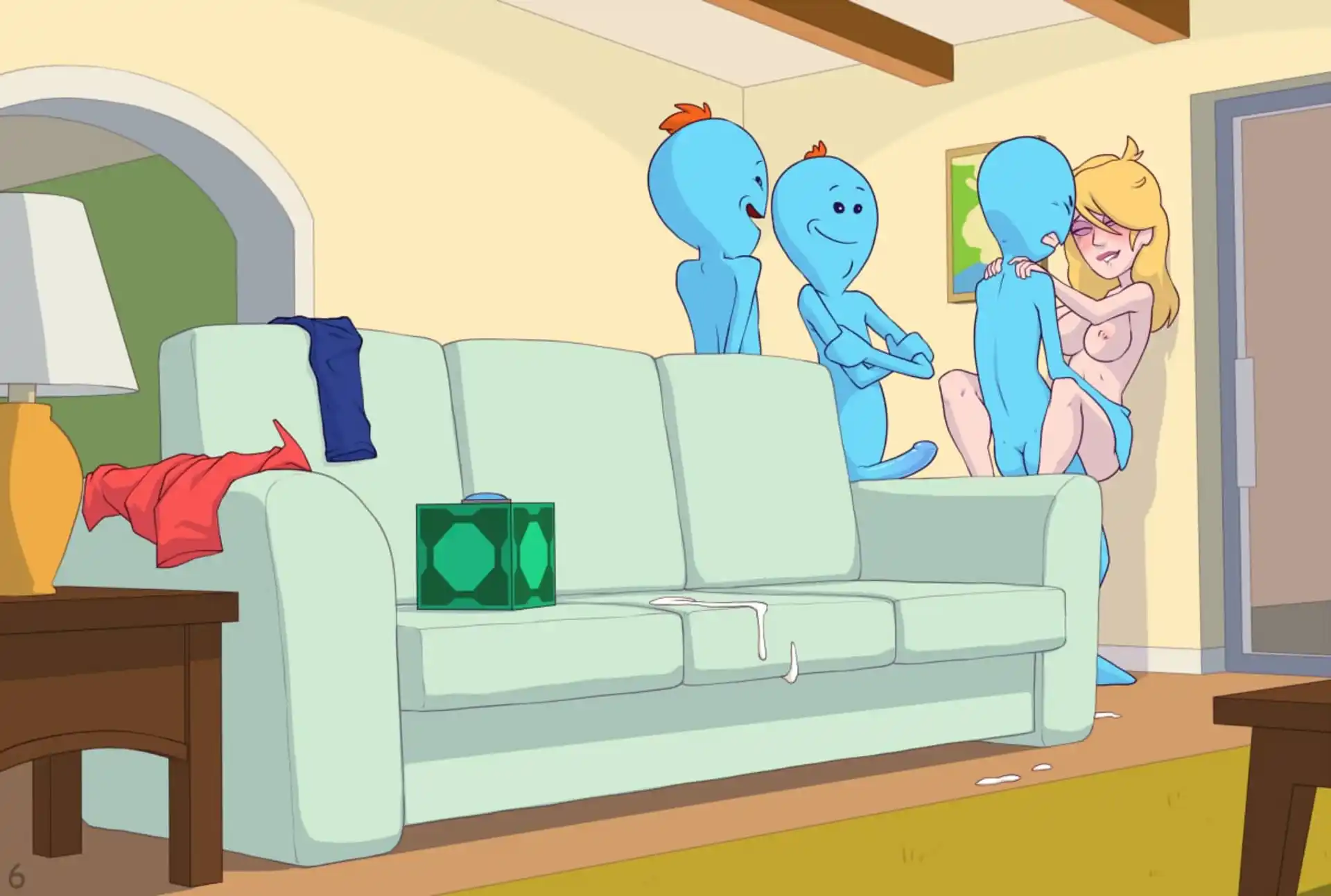 Beth and Mr Meeseeks Beth and Mr Meeseeks - Chapter 1 (Rick and Morty) page 6