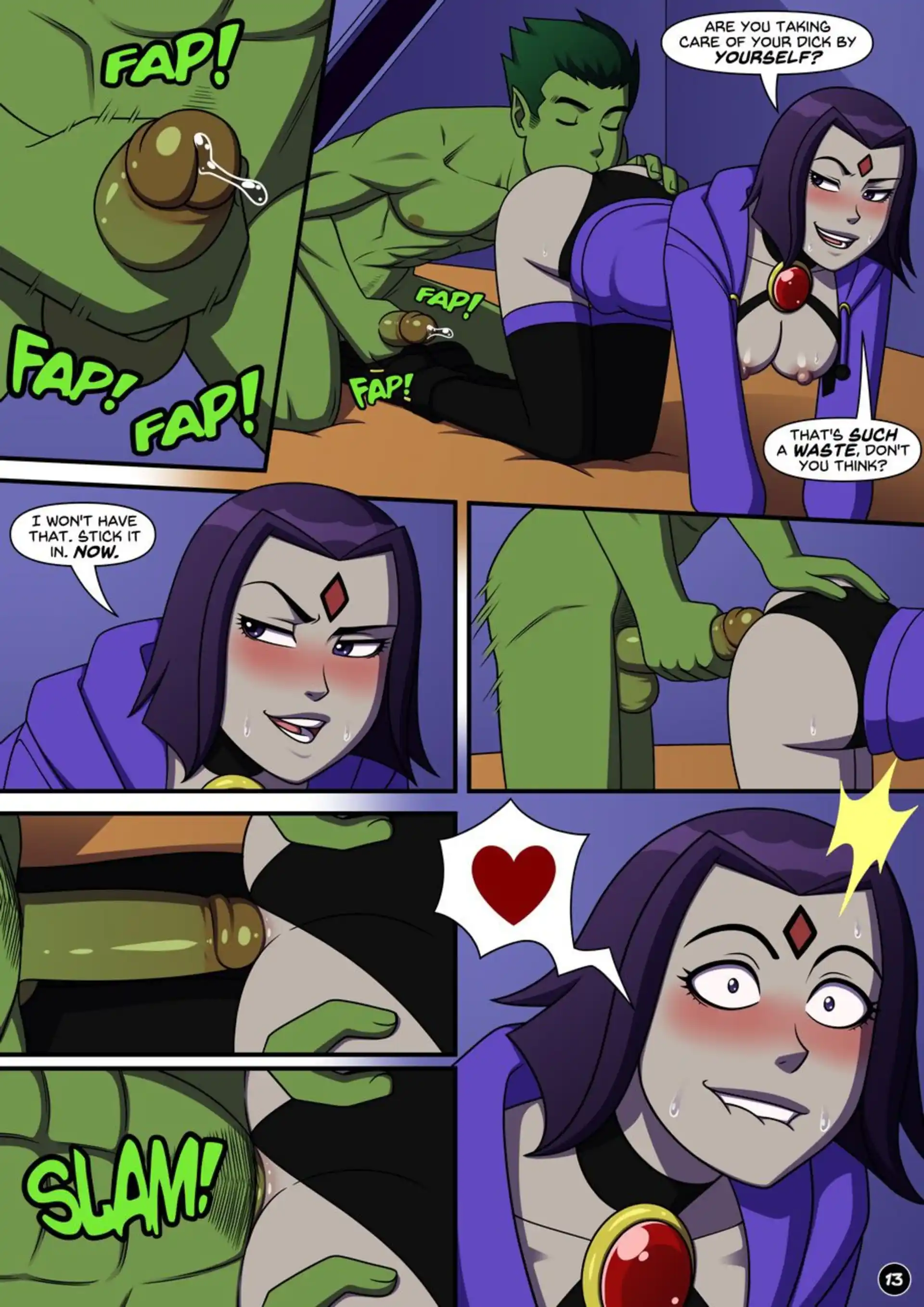 HOT Empathic Impasse Empathic Impasse - Chapter 1 (Teen Titans) page 14
