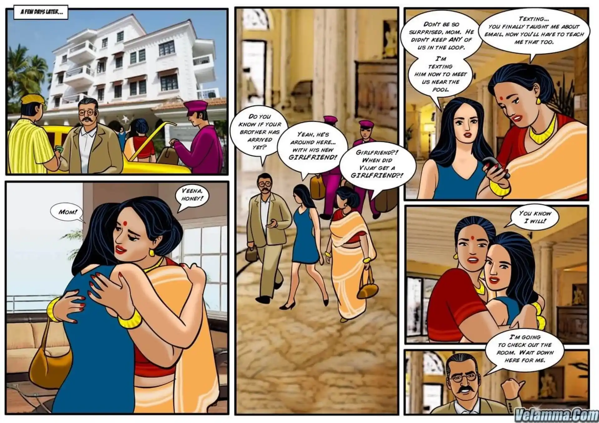 HOT Velamma Velamma - Chapter 27 - His Wedding Day page 3