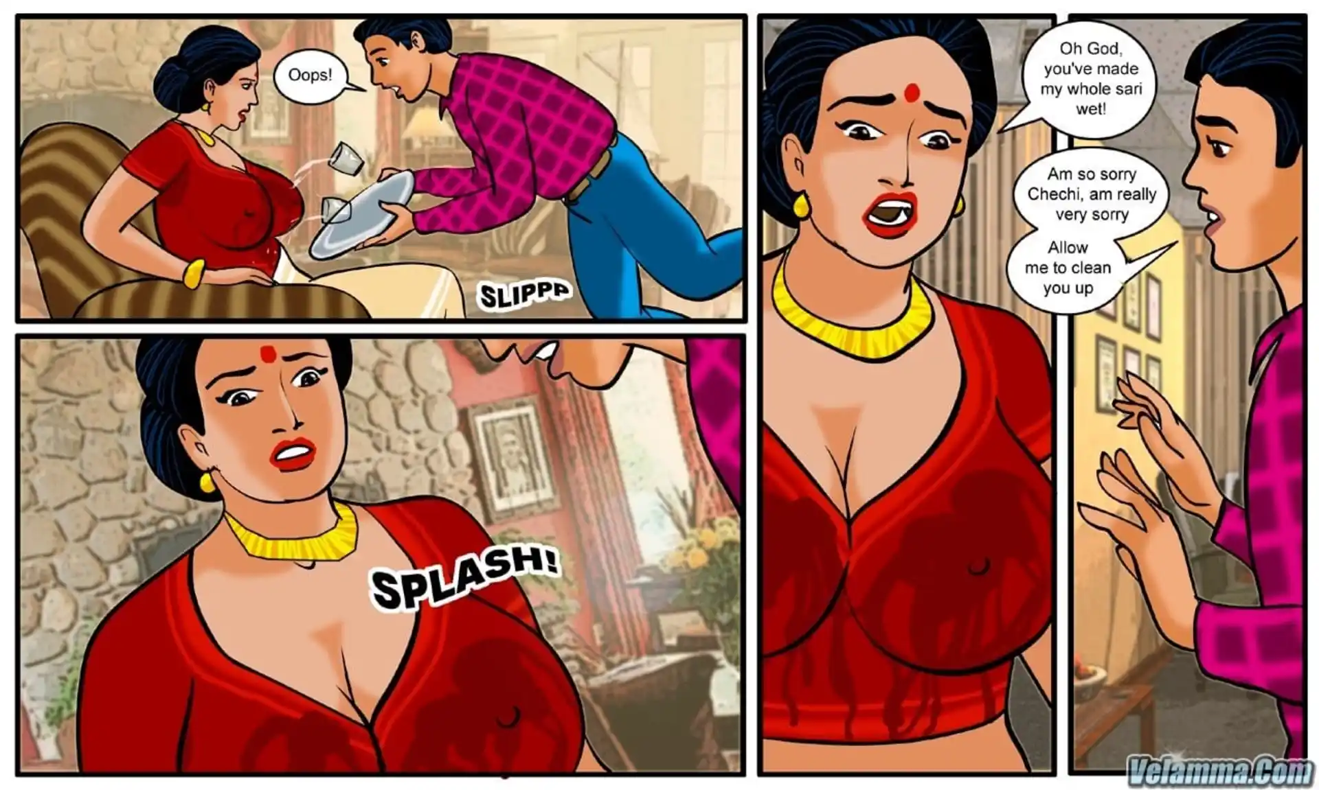 HOT Velamma Velamma - Chapter 12 - The New Beginning page 16