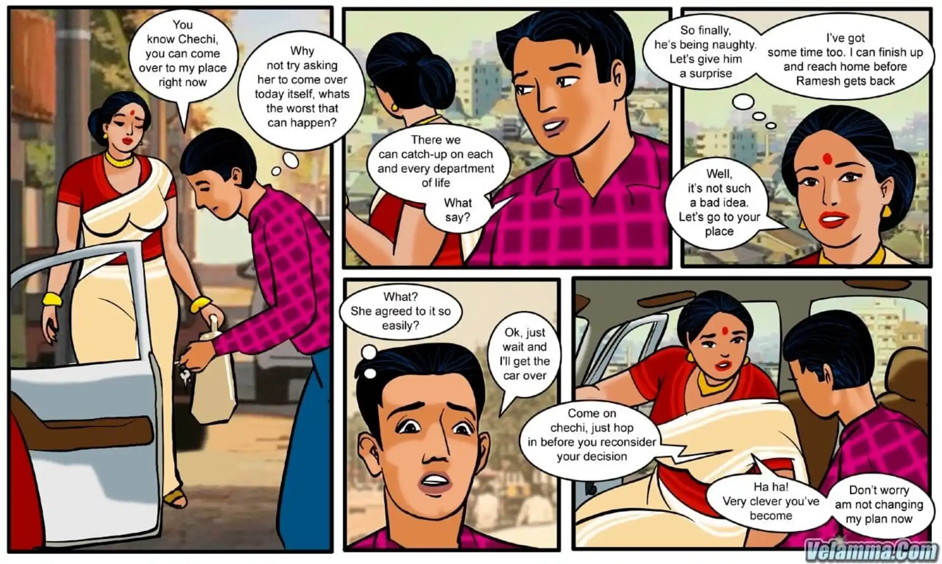 HOT Velamma Velamma - Chapter 12 - The New Beginning page 8