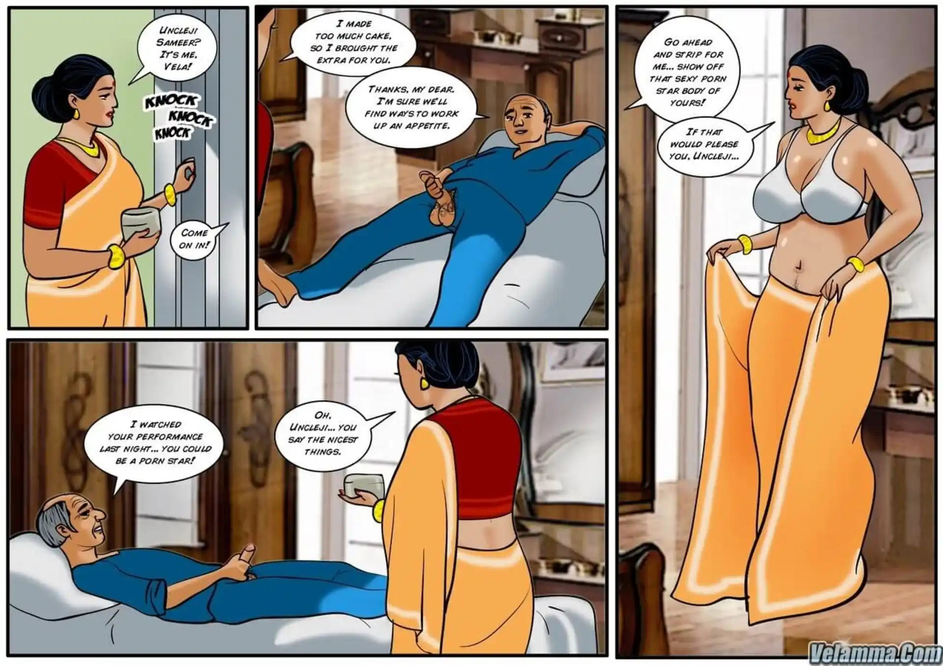 HOT Velamma Velamma - Chapter 23 - Dessert For Three page 10