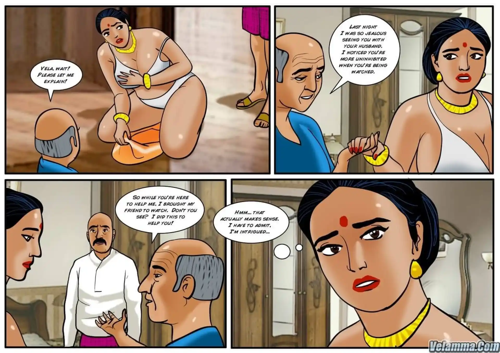 HOT Velamma Velamma - Chapter 23 - Dessert For Three page 13