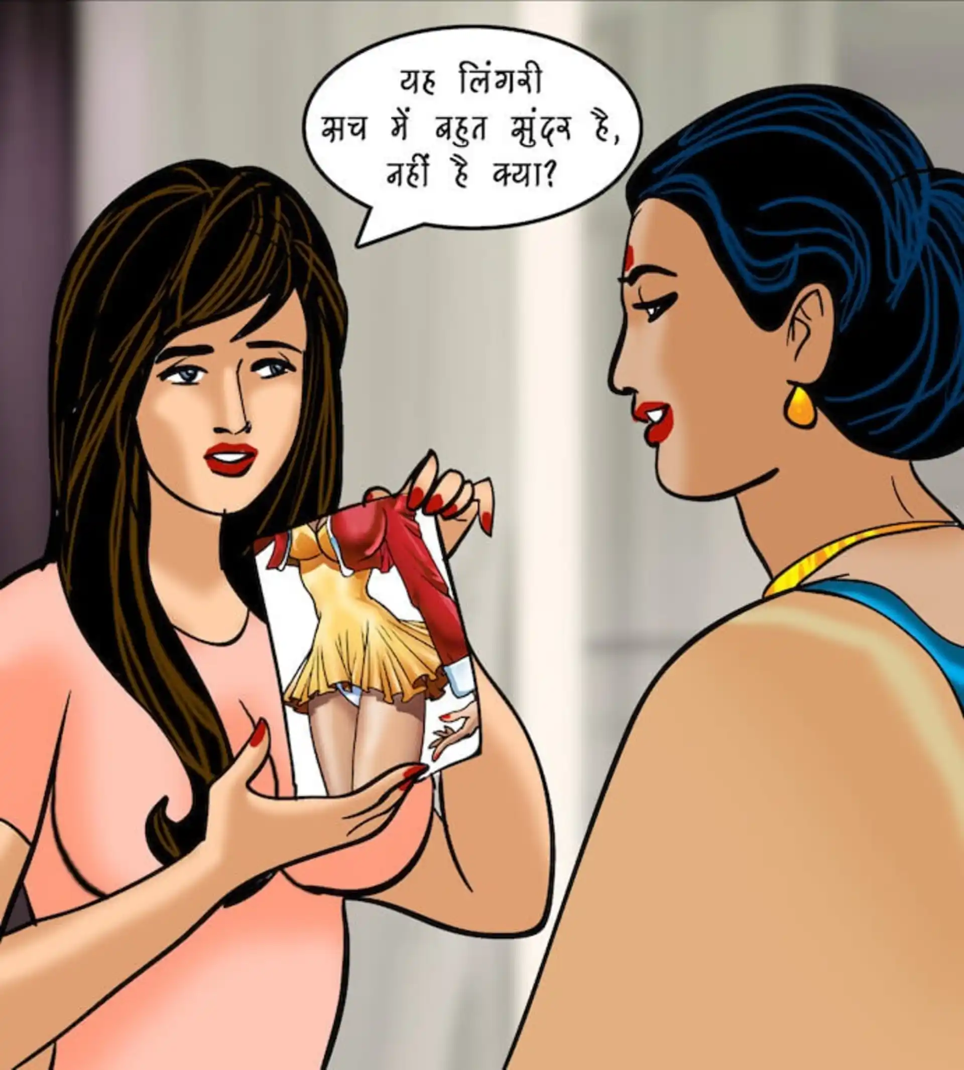 HOT Velamma 5 . Velamma - Hindi - Chapter 81 - सेल्समैन का ऑफर page 54