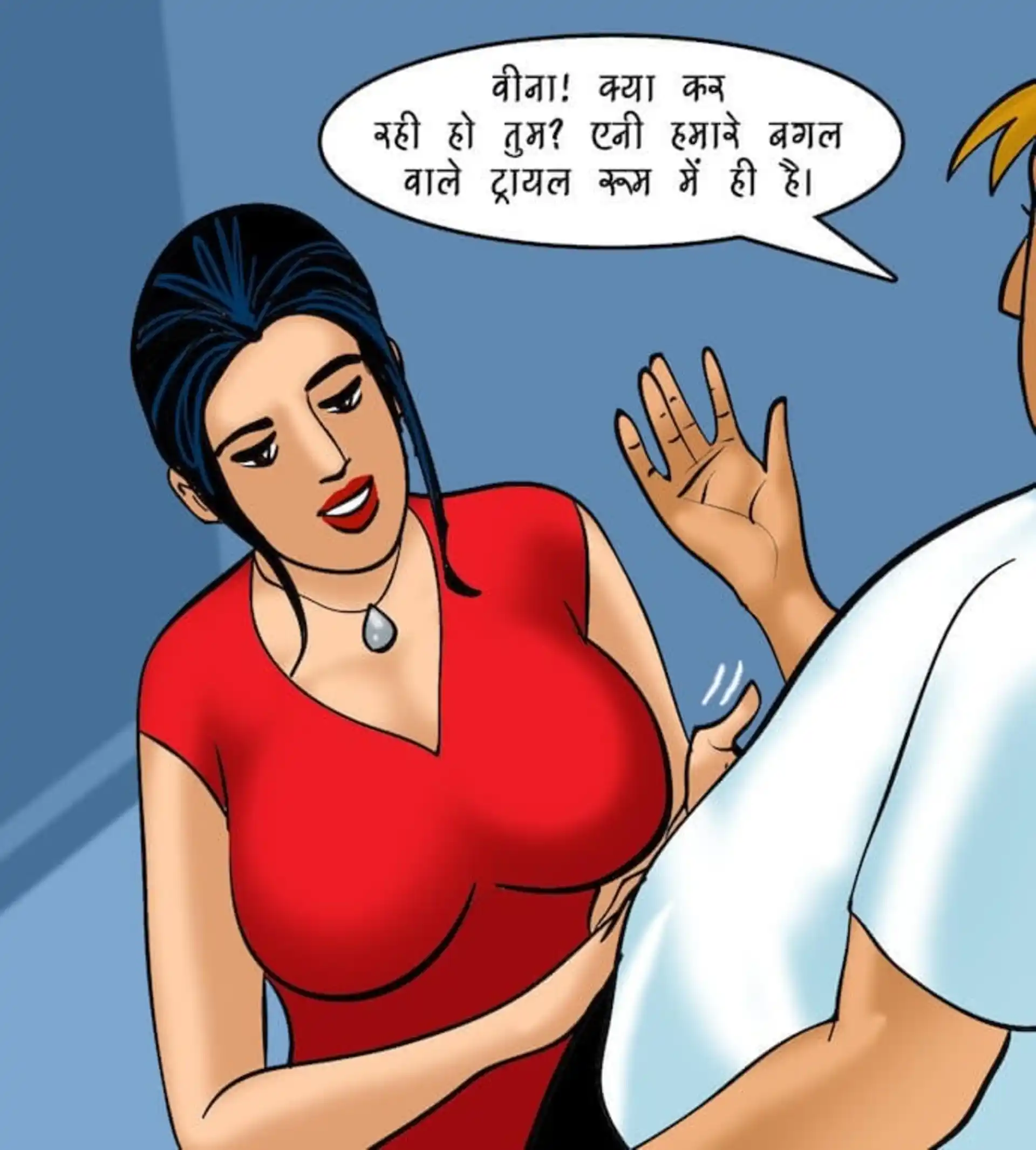 HOT Velamma 5 . Velamma - Hindi - Chapter 81 - सेल्समैन का ऑफर page 78