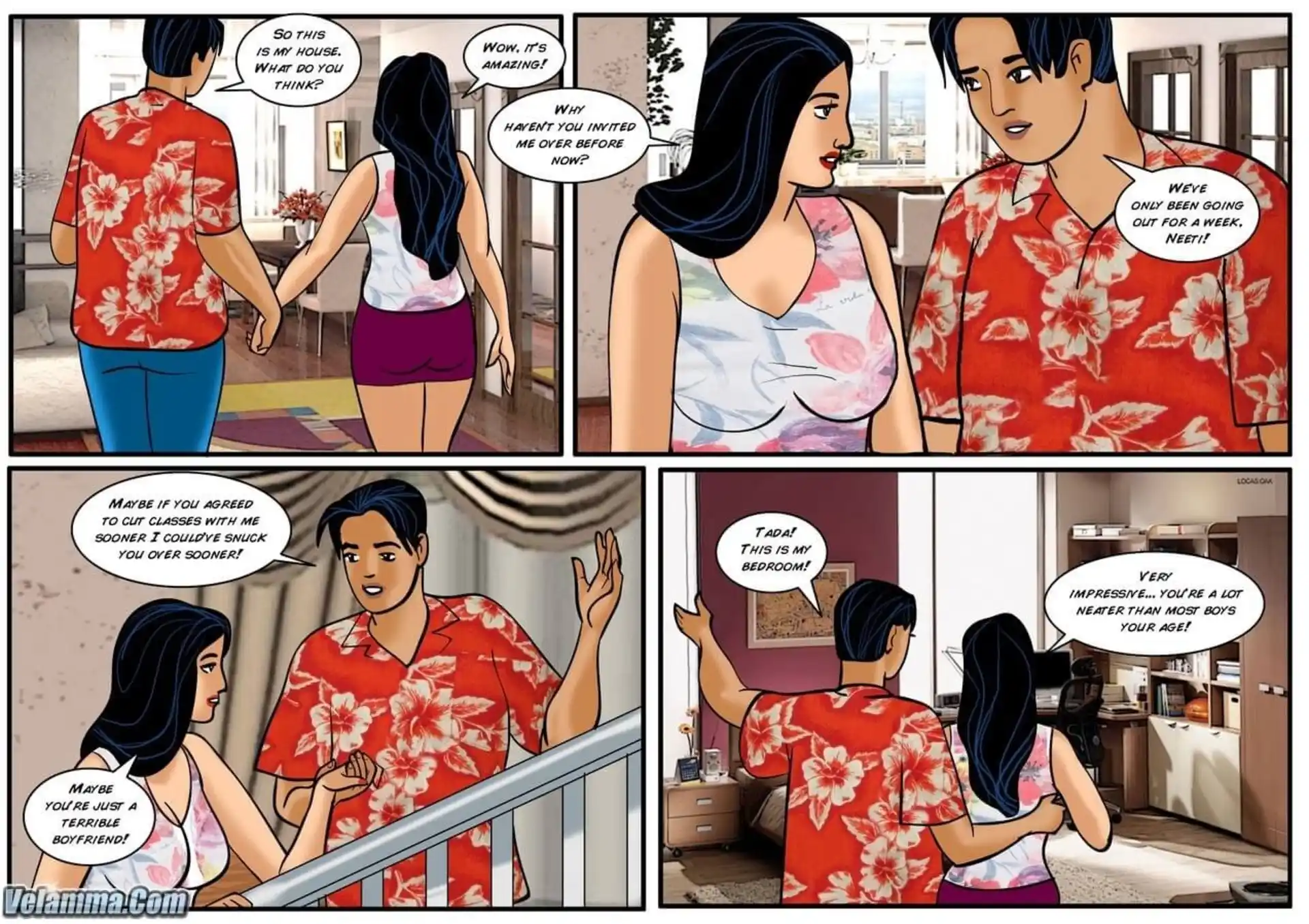 HOT Velamma Velamma - Chapter 30 - Virgin School page 4