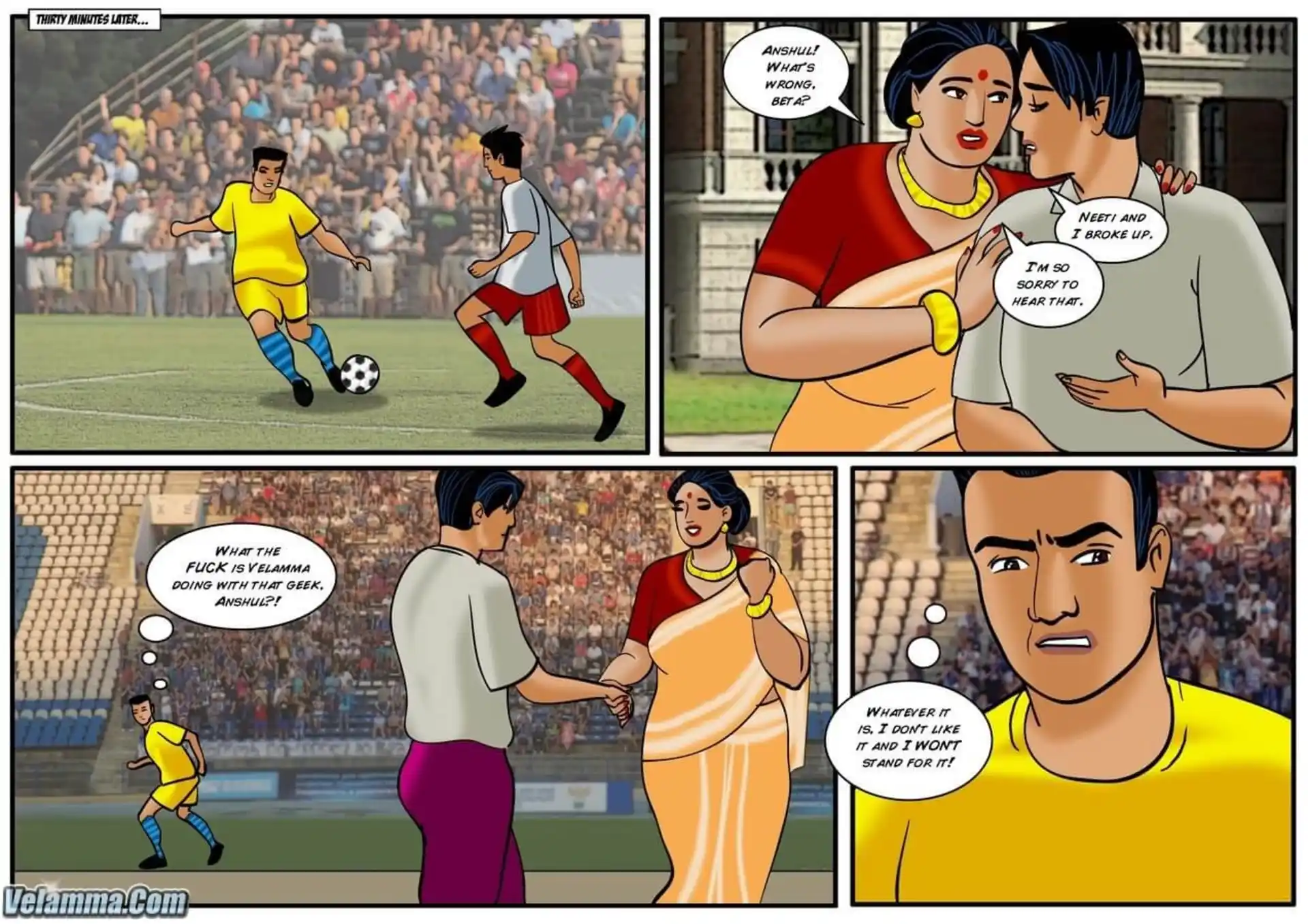HOT Velamma Velamma - Chapter 32 - The Peacemaker page 9