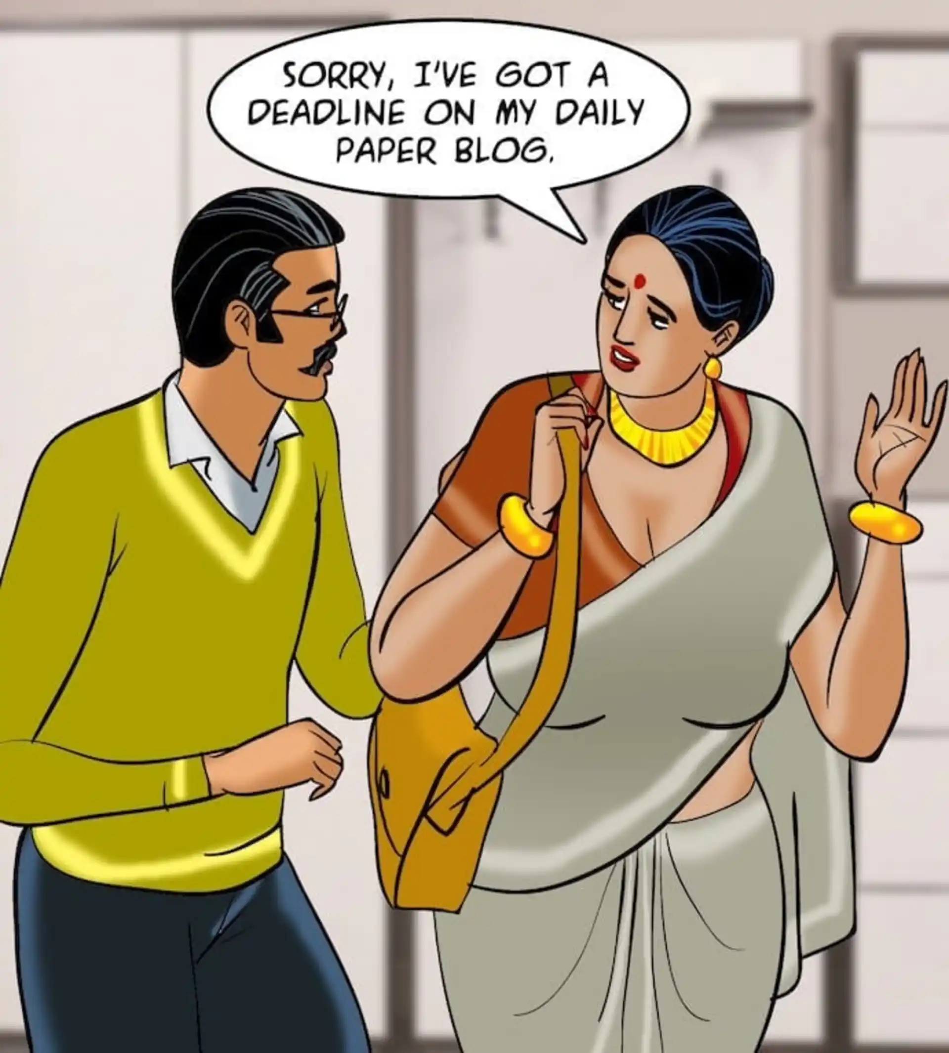 HOT Velamma Velamma - Chapter 89 - Young, Dumb, And Full Of Cum page 7