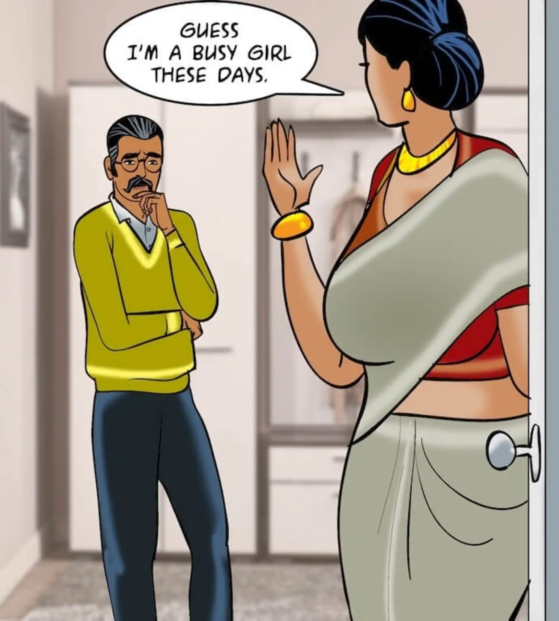 HOT Velamma Velamma - Chapter 89 - Young, Dumb, And Full Of Cum page 9