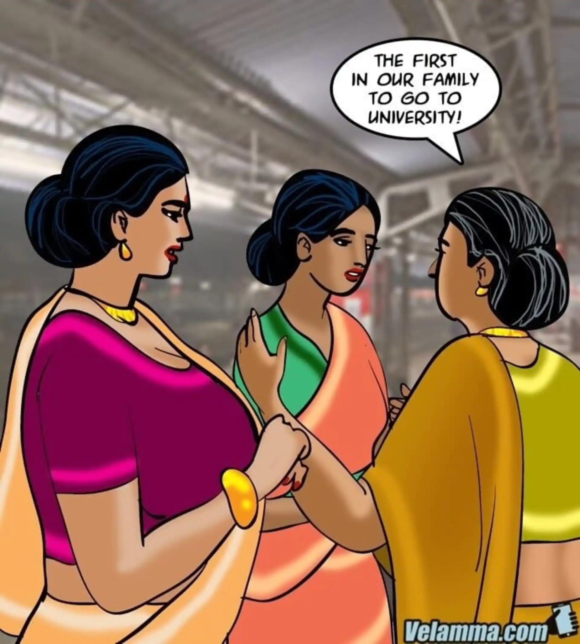 HOT Velamma Velamma - Chapter 68 - Running A Train On Velamma page 3