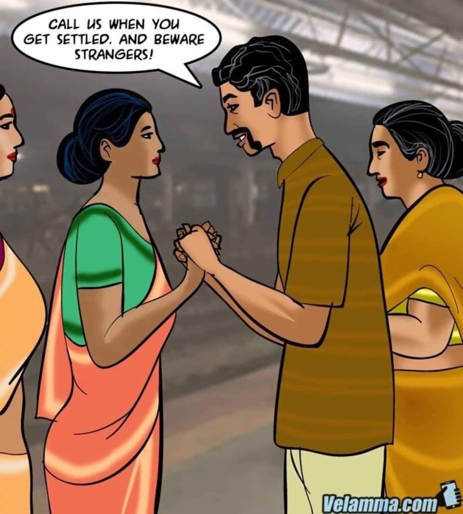 HOT Velamma Velamma - Chapter 68 - Running A Train On Velamma page 4