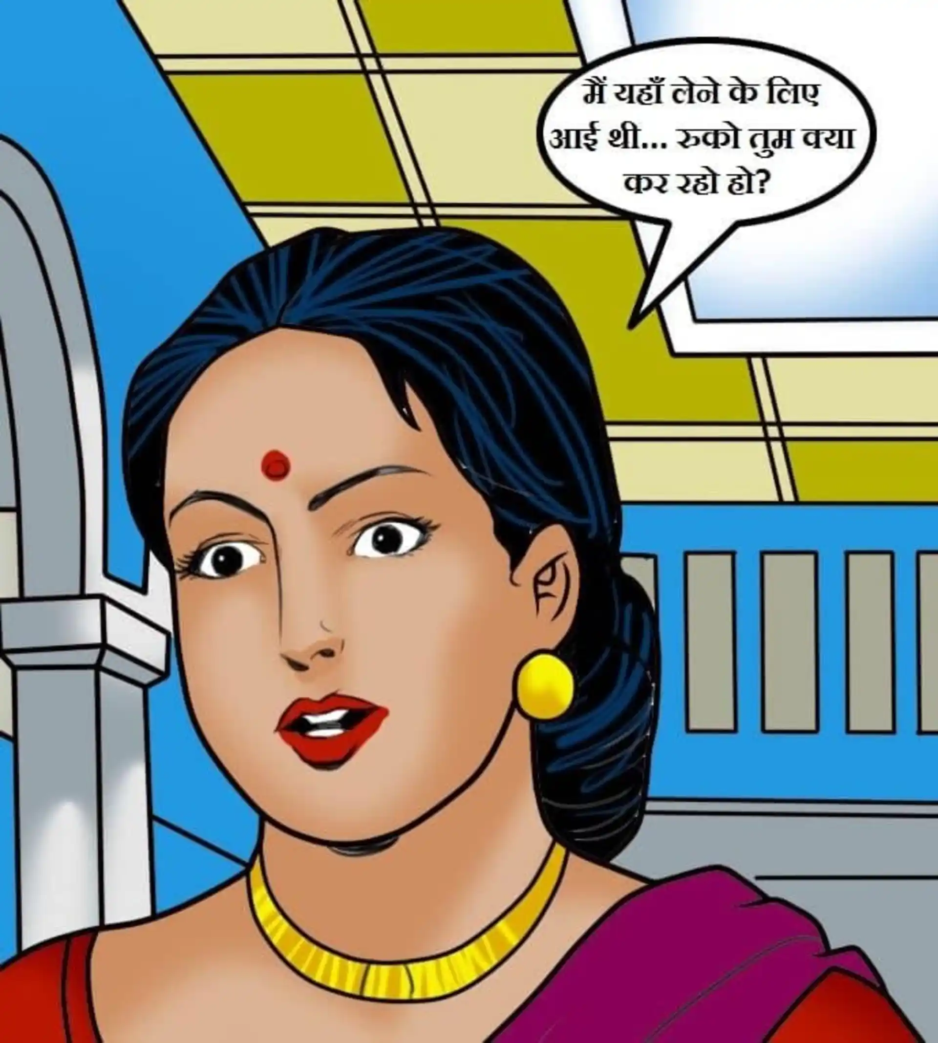 HOT Velamma 5 . Velamma - Hindi - Chapter 59 - गॉड मदर page 21