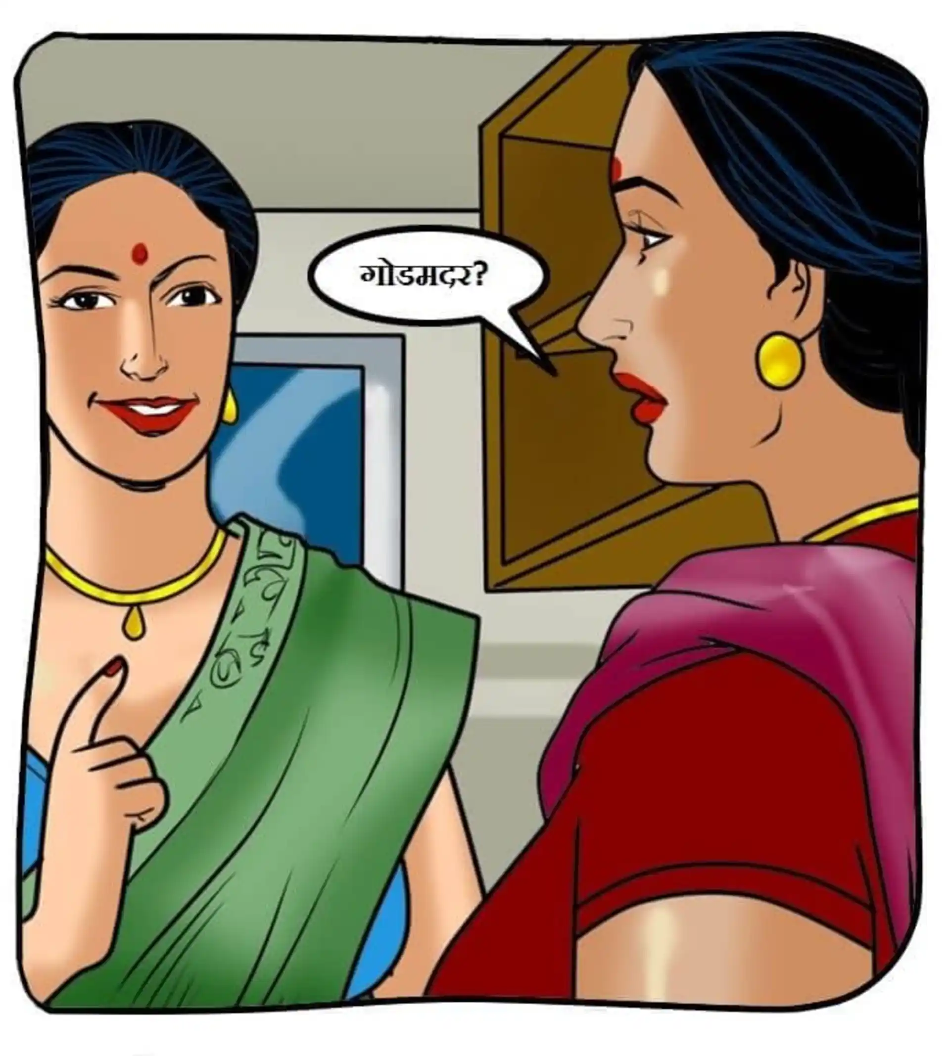 HOT Velamma 5 . Velamma - Hindi - Chapter 59 - गॉड मदर page 7