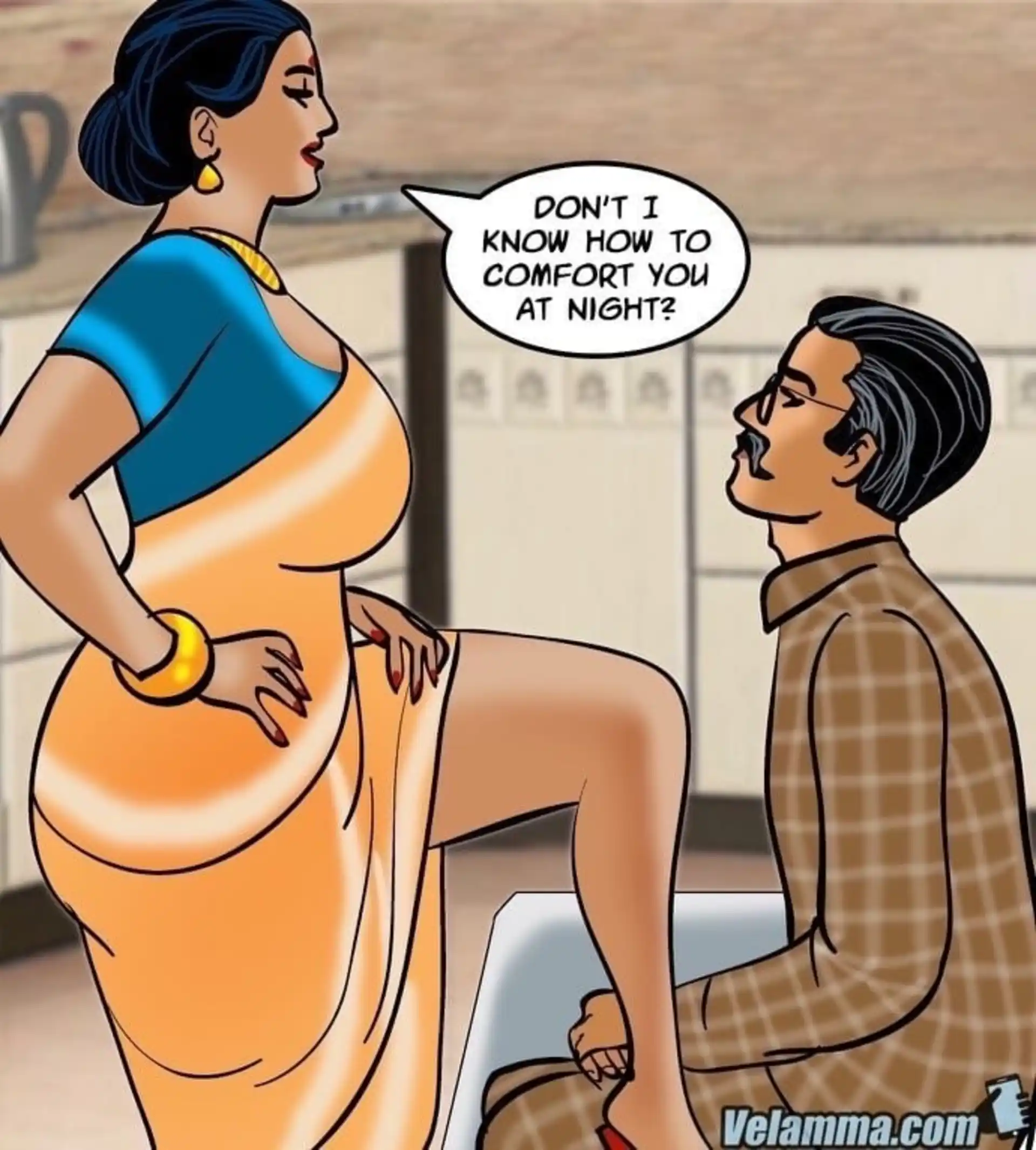 HOT Velamma Velamma - Chapter 69 - Peek-A-Boo, I See You! page 12
