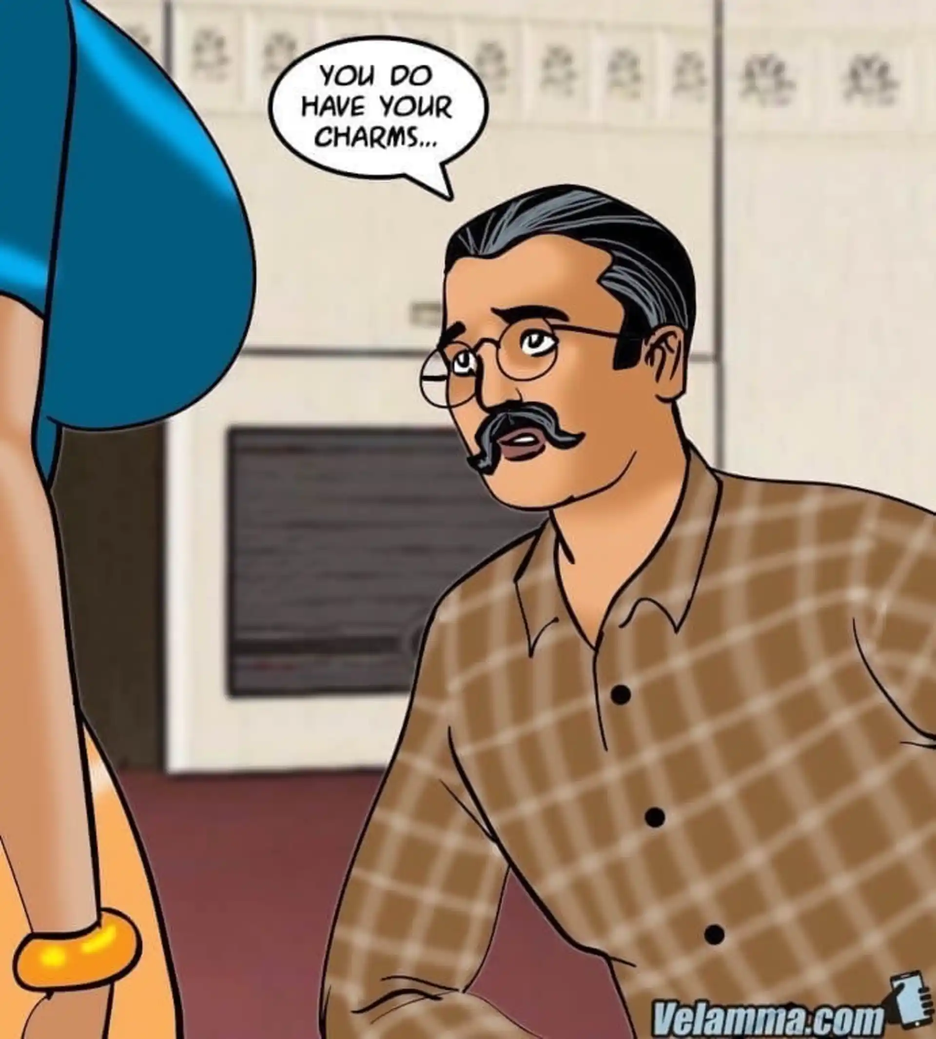 HOT Velamma Velamma - Chapter 69 - Peek-A-Boo, I See You! page 14
