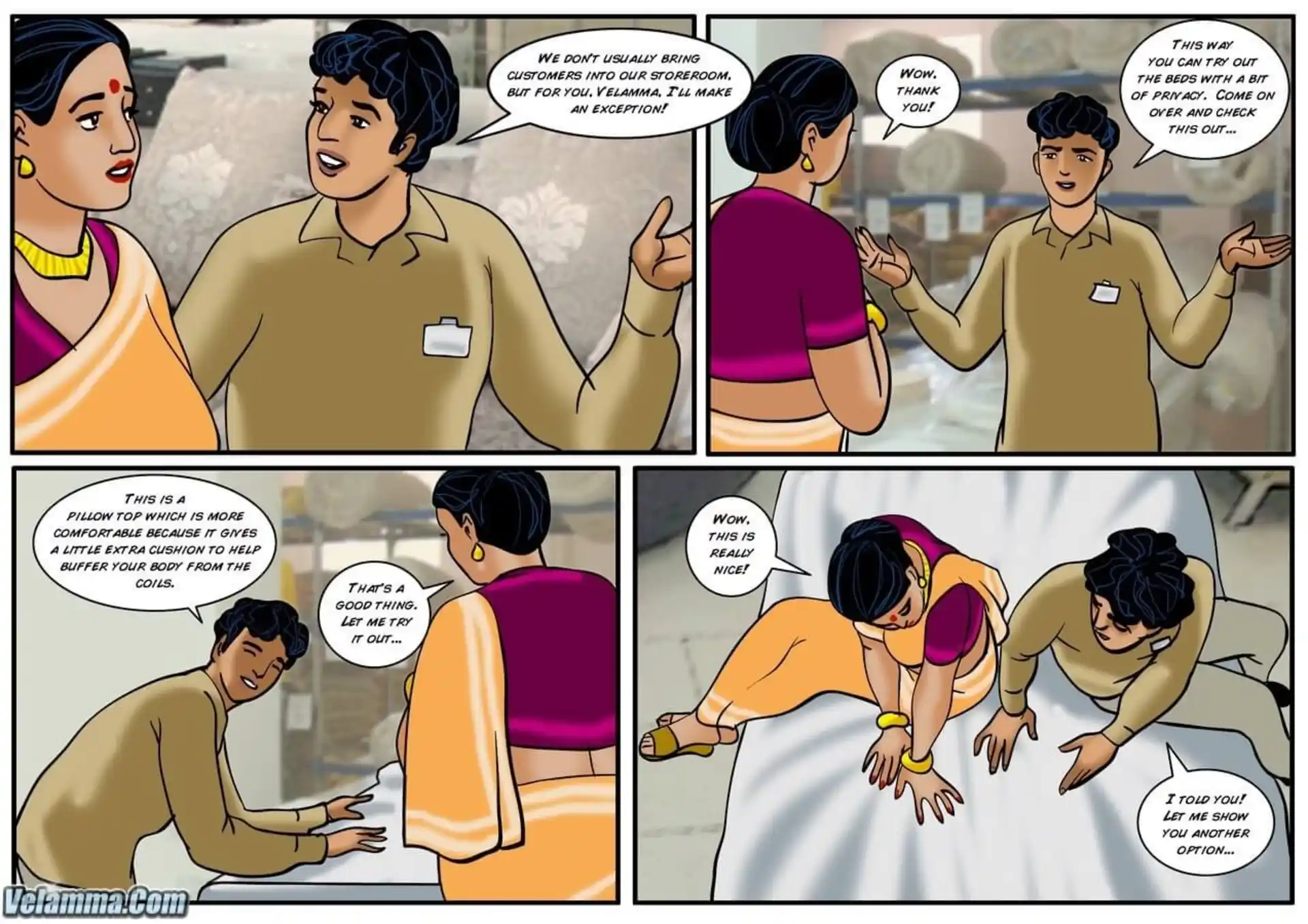 HOT Velamma Velamma - Chapter 38 - Finding A New Mattress page 11