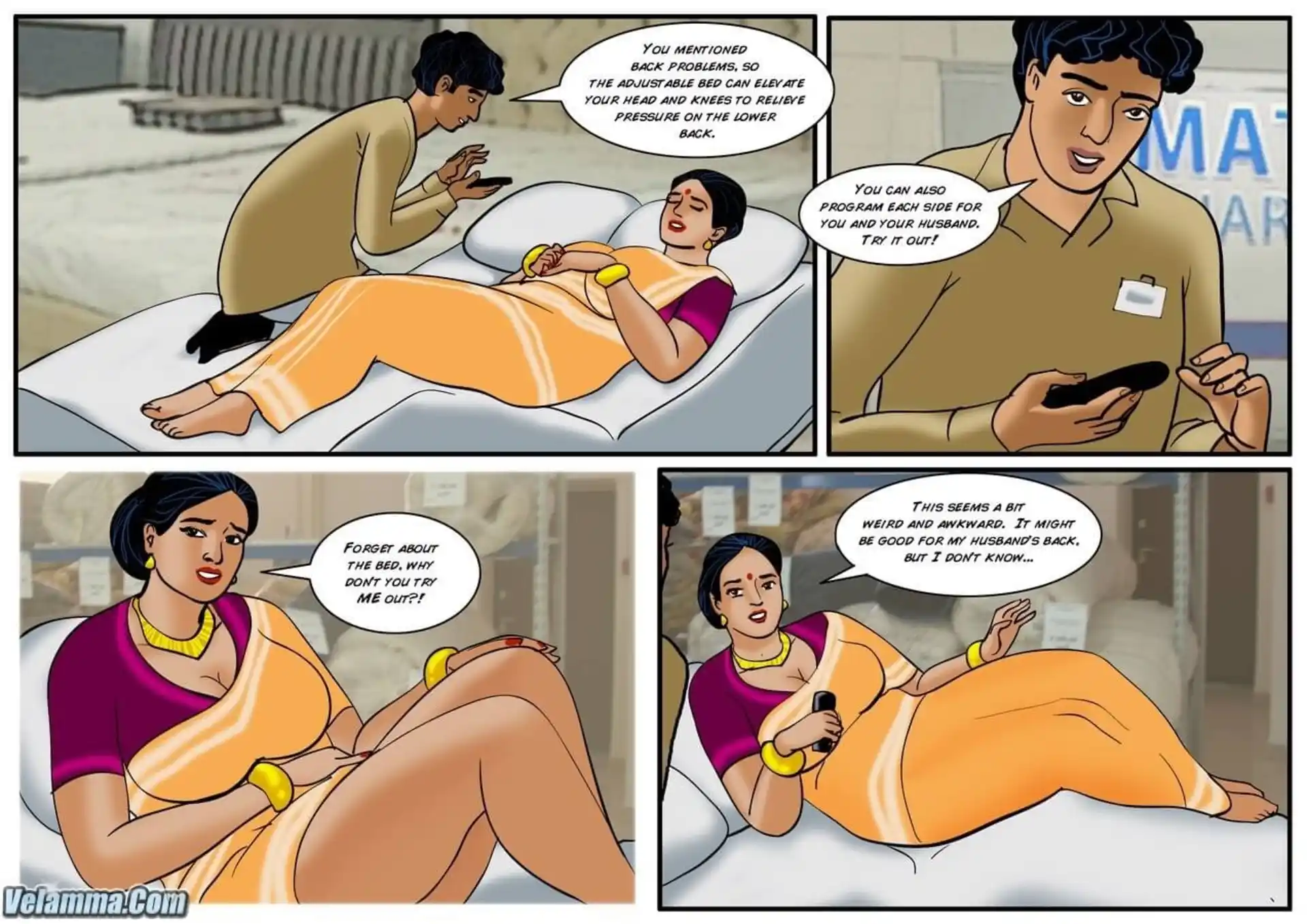 HOT Velamma Velamma - Chapter 38 - Finding A New Mattress page 12