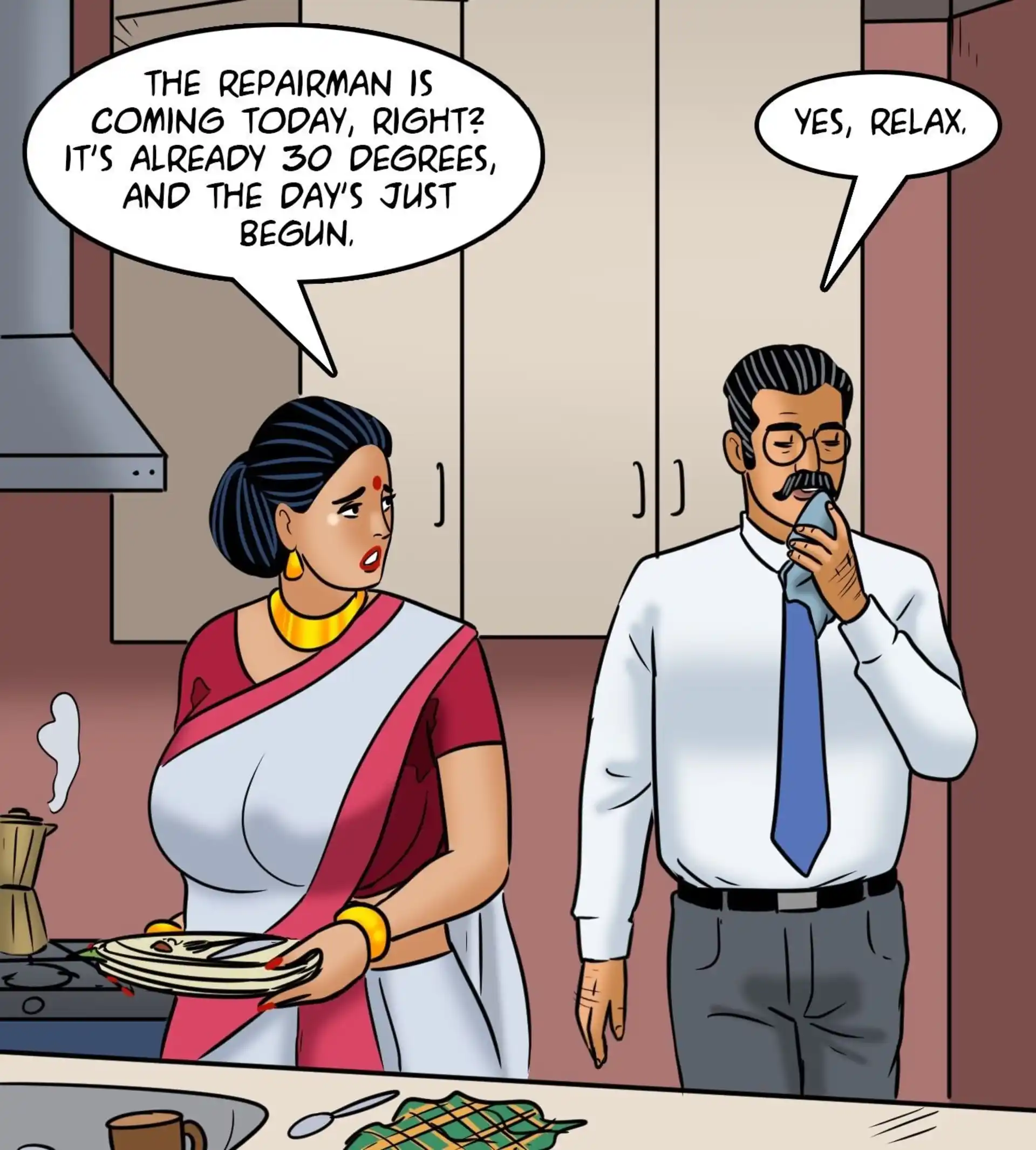 HOT Velamma Velamma - Chapter 113 - Hot And Bothered page 37