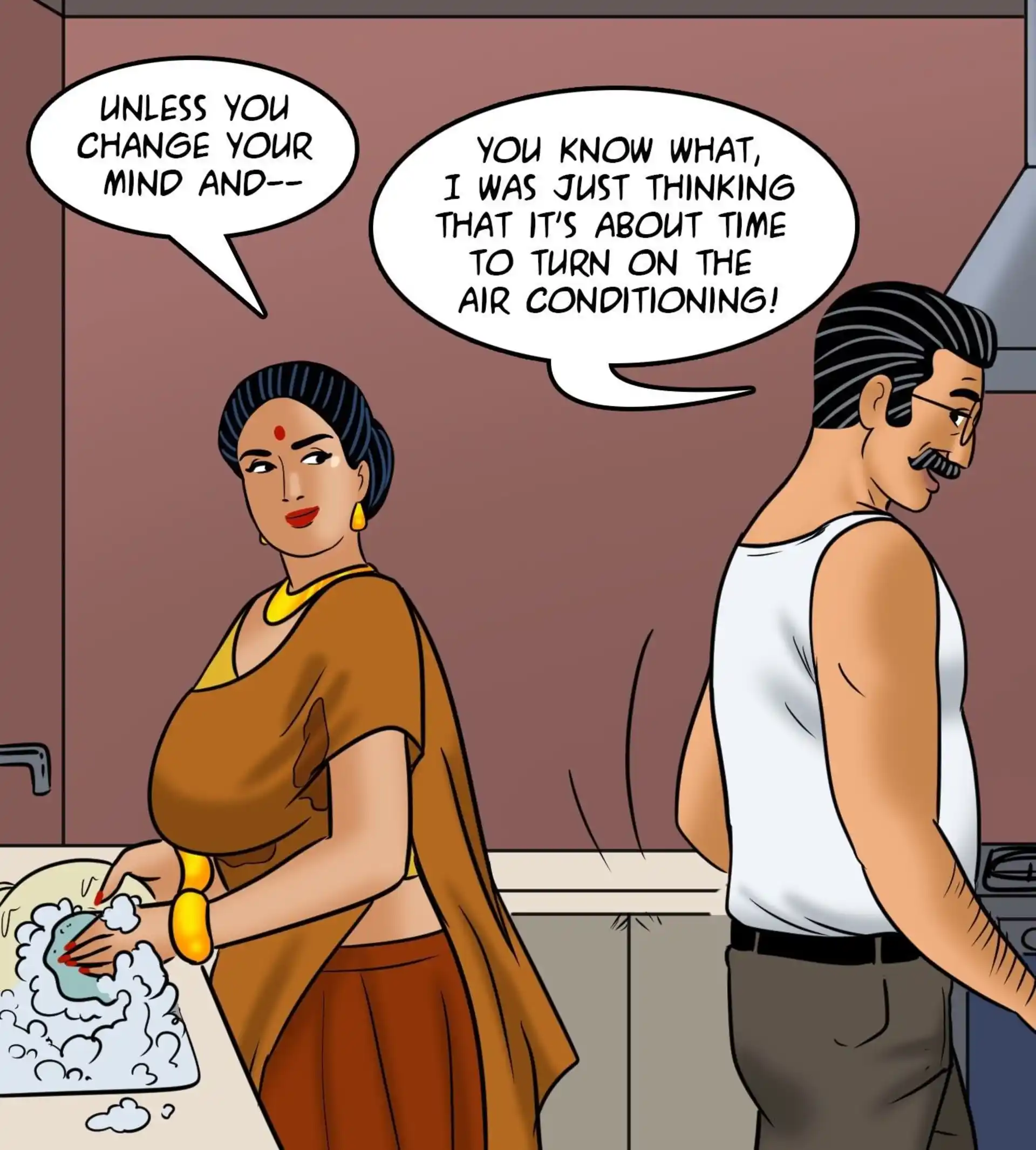 HOT Velamma Velamma - Chapter 113 - Hot And Bothered page 9