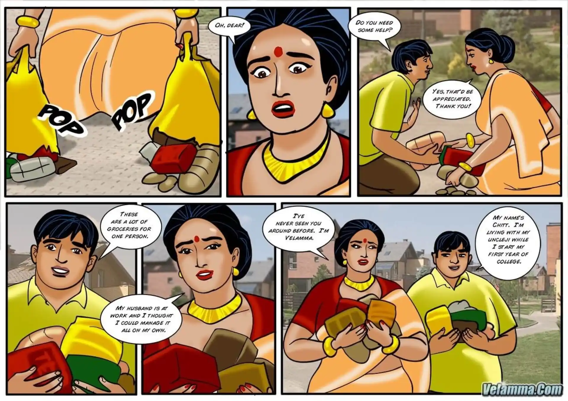 HOT Velamma Velamma - Chapter 40 - Chitt Out Of Luck page 7