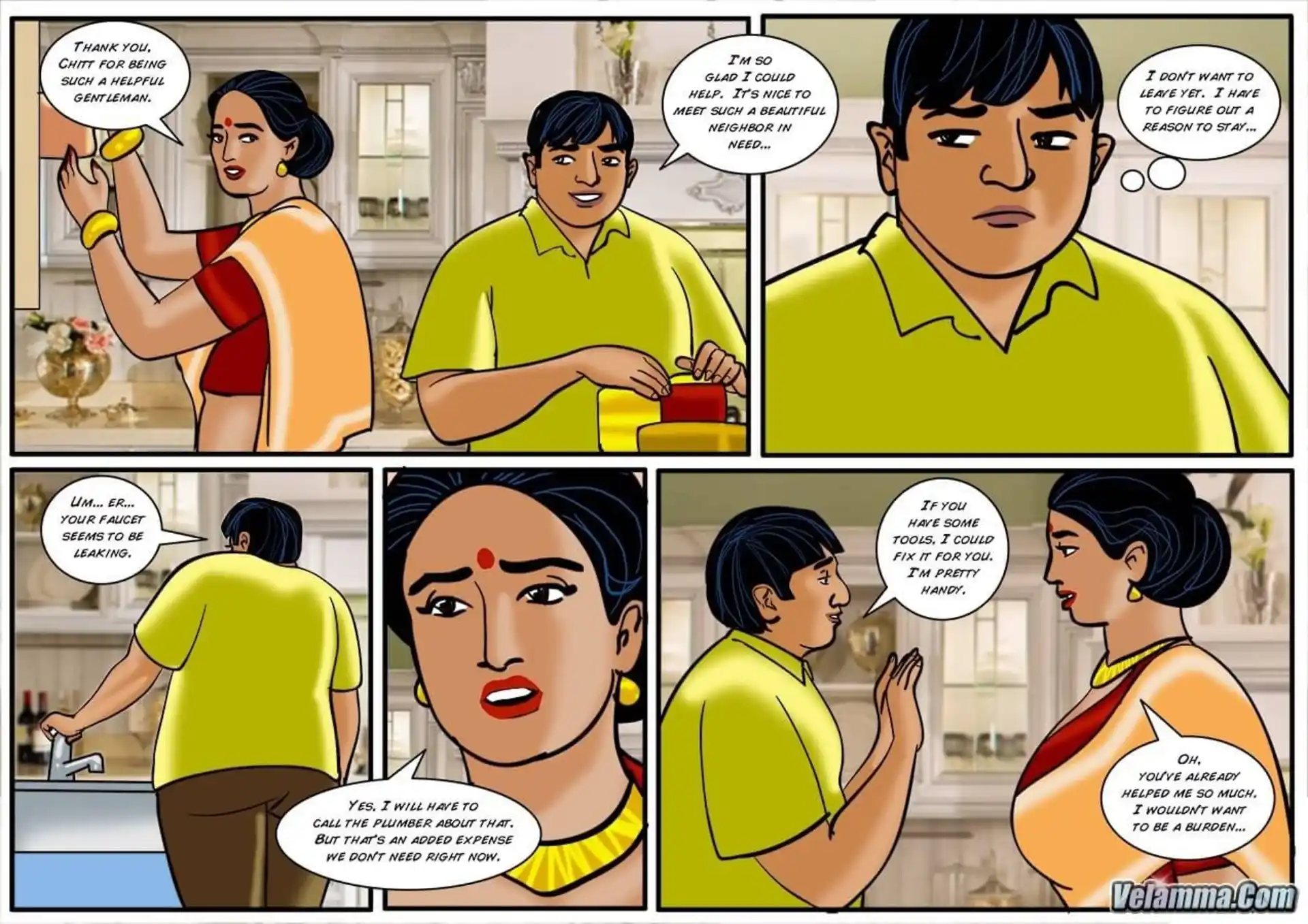 HOT Velamma Velamma - Chapter 40 - Chitt Out Of Luck page 8