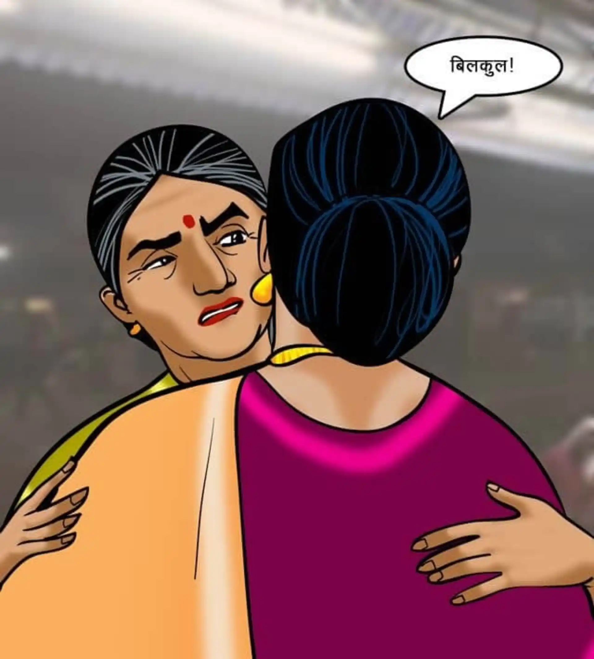 HOT Velamma 5 . Velamma - Hindi - Chapter 68 - ट्रेन में चुदाई page 7