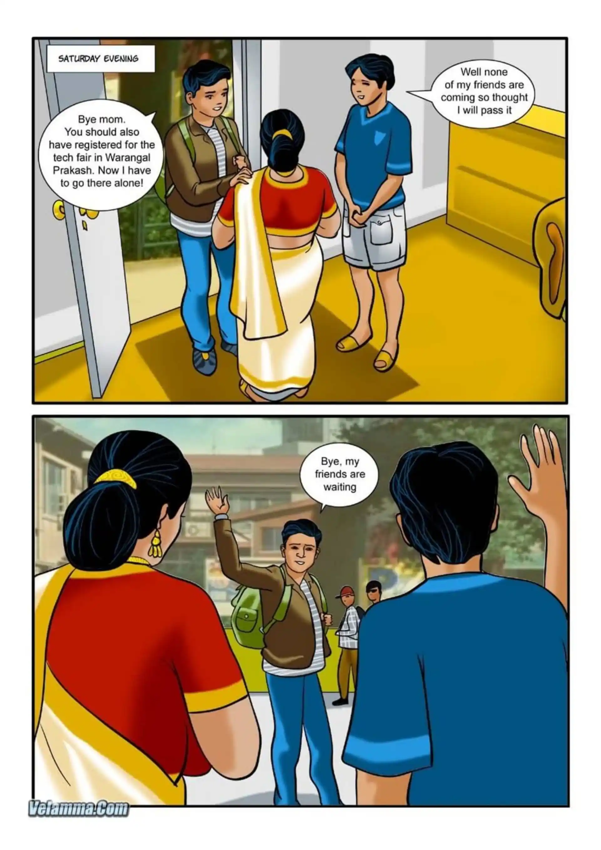 HOT Velamma Velamma - Chapter 1 - The Beginning page 13