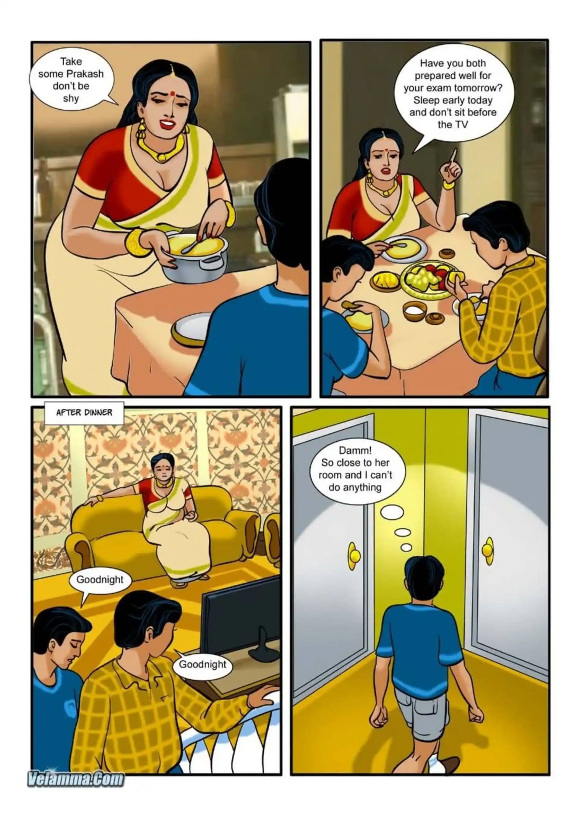 HOT Velamma Velamma - Chapter 1 - The Beginning page 7