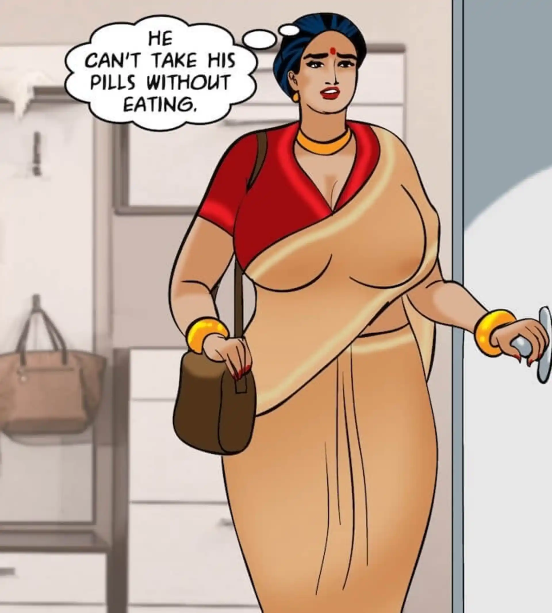 HOT Velamma Velamma - Chapter 80 - The Janitor's "Job" page 4