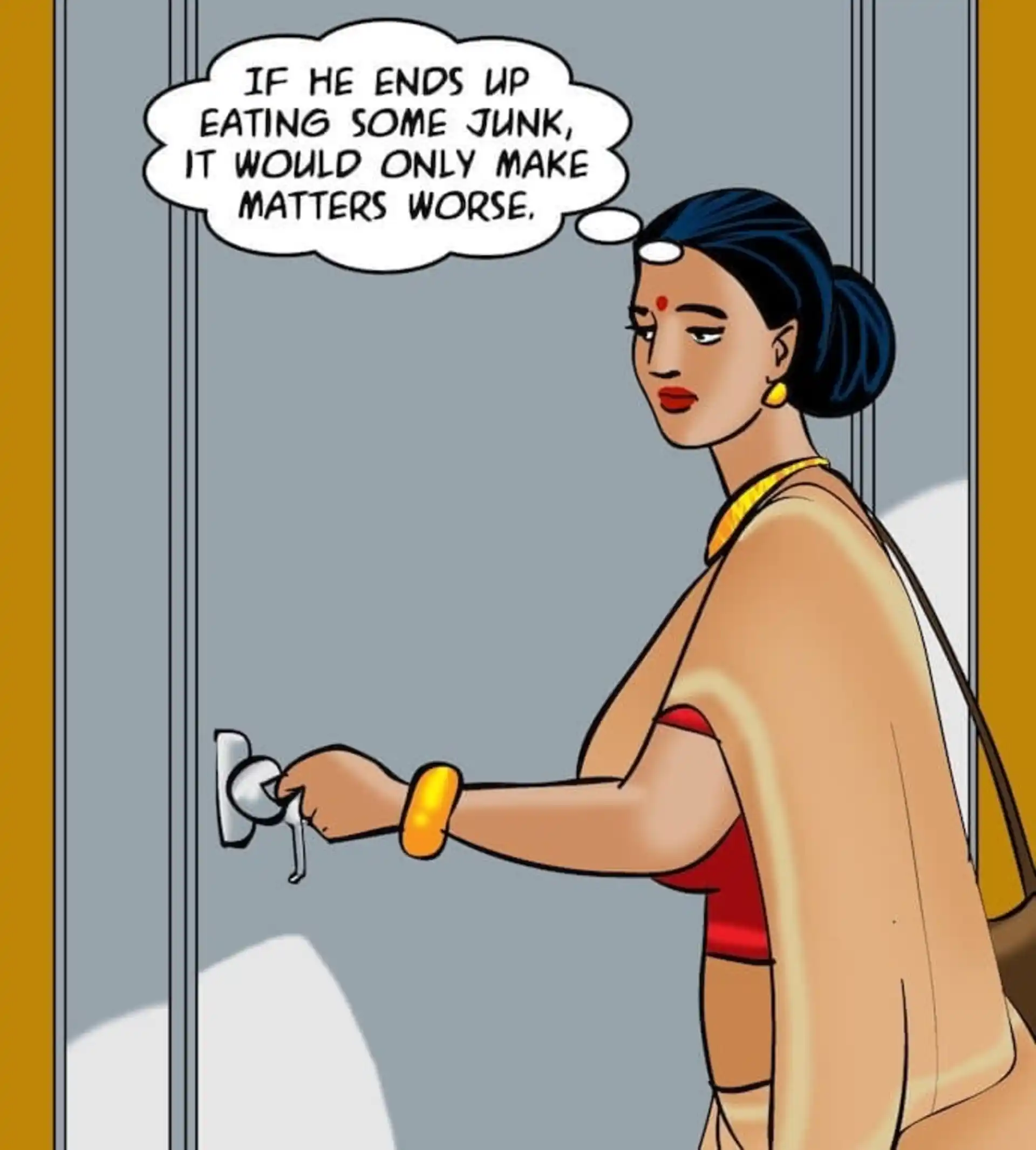 HOT Velamma Velamma - Chapter 80 - The Janitor's "Job" page 5