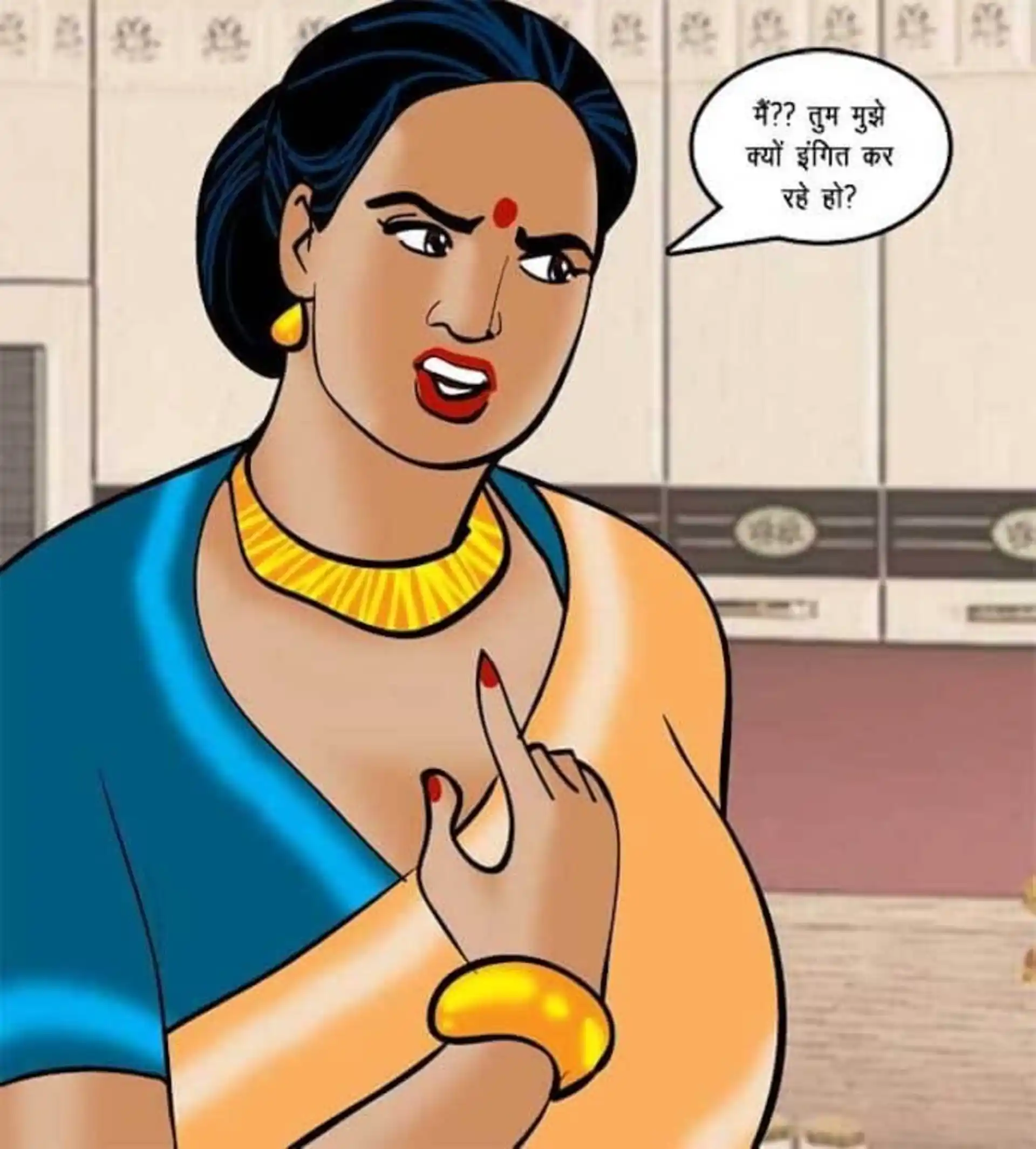 HOT Velamma 5 . Velamma - Hindi - Chapter 69 - वेलम्मा कैम: अब ऑन लाइन page 7