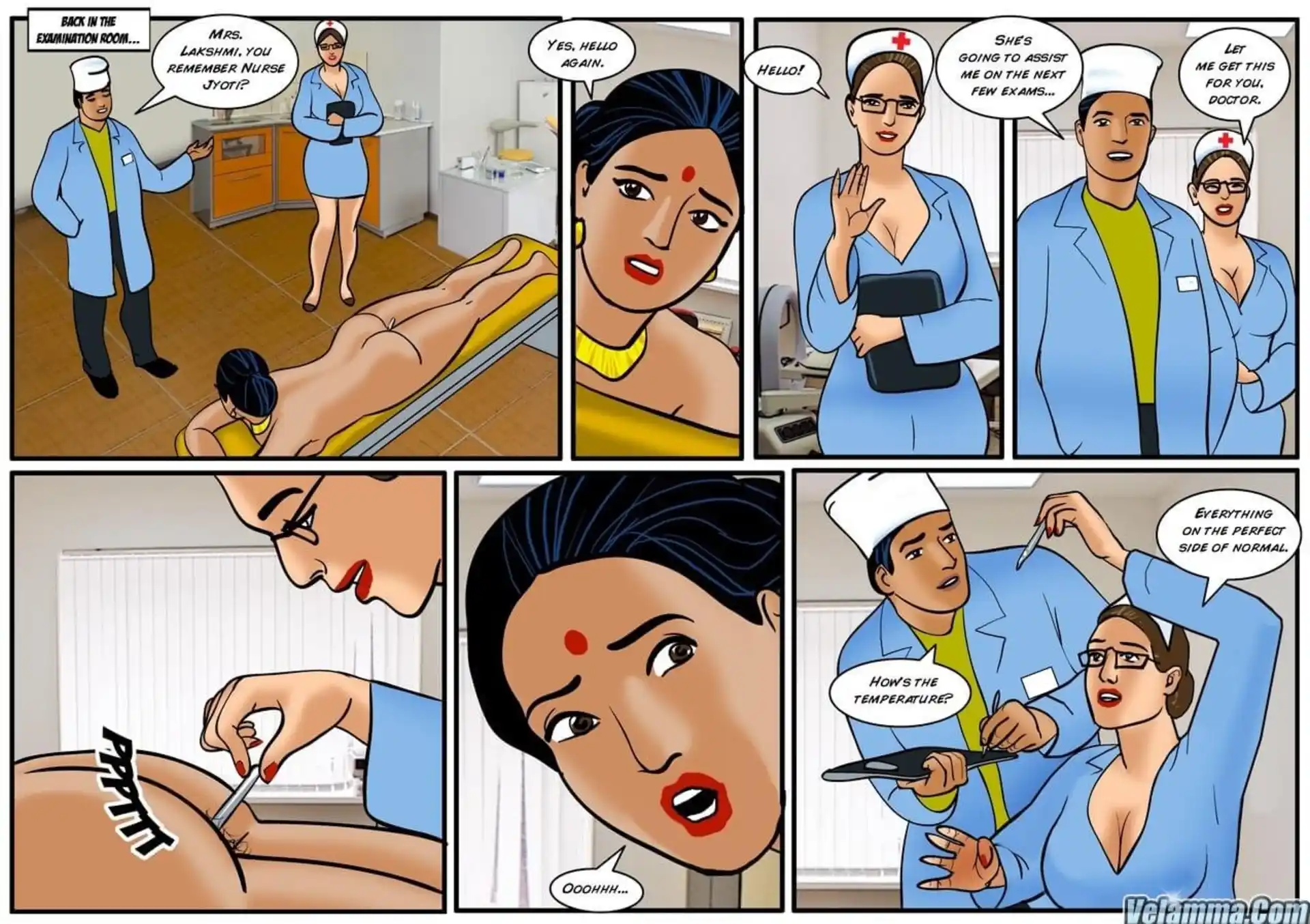 HOT Velamma Velamma - Chapter 28 - Doctor Visit page 14