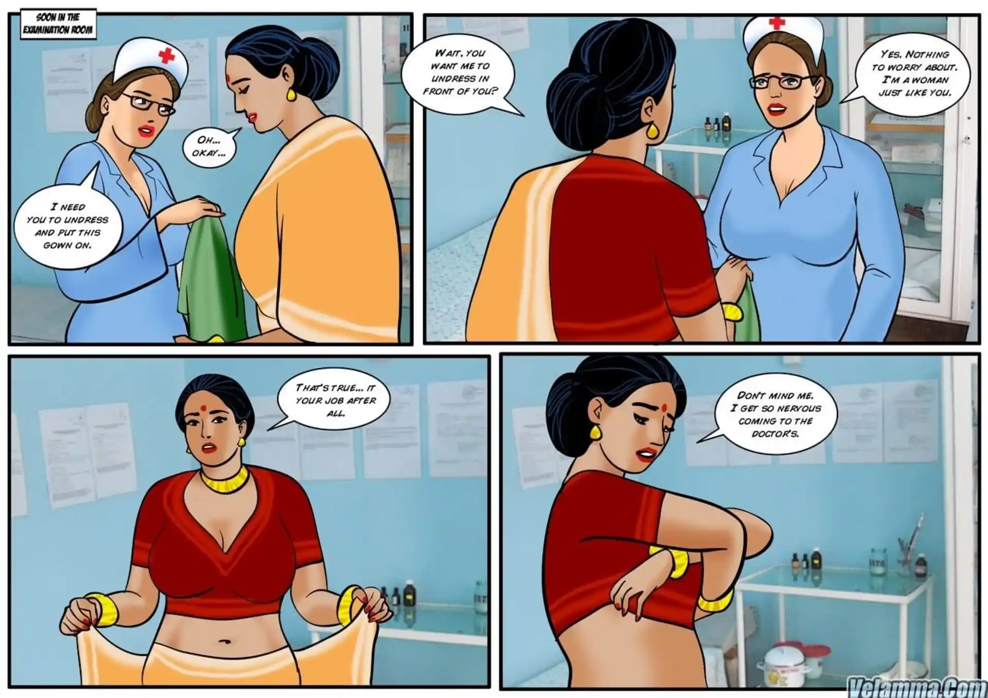 HOT Velamma Velamma - Chapter 28 - Doctor Visit page 3