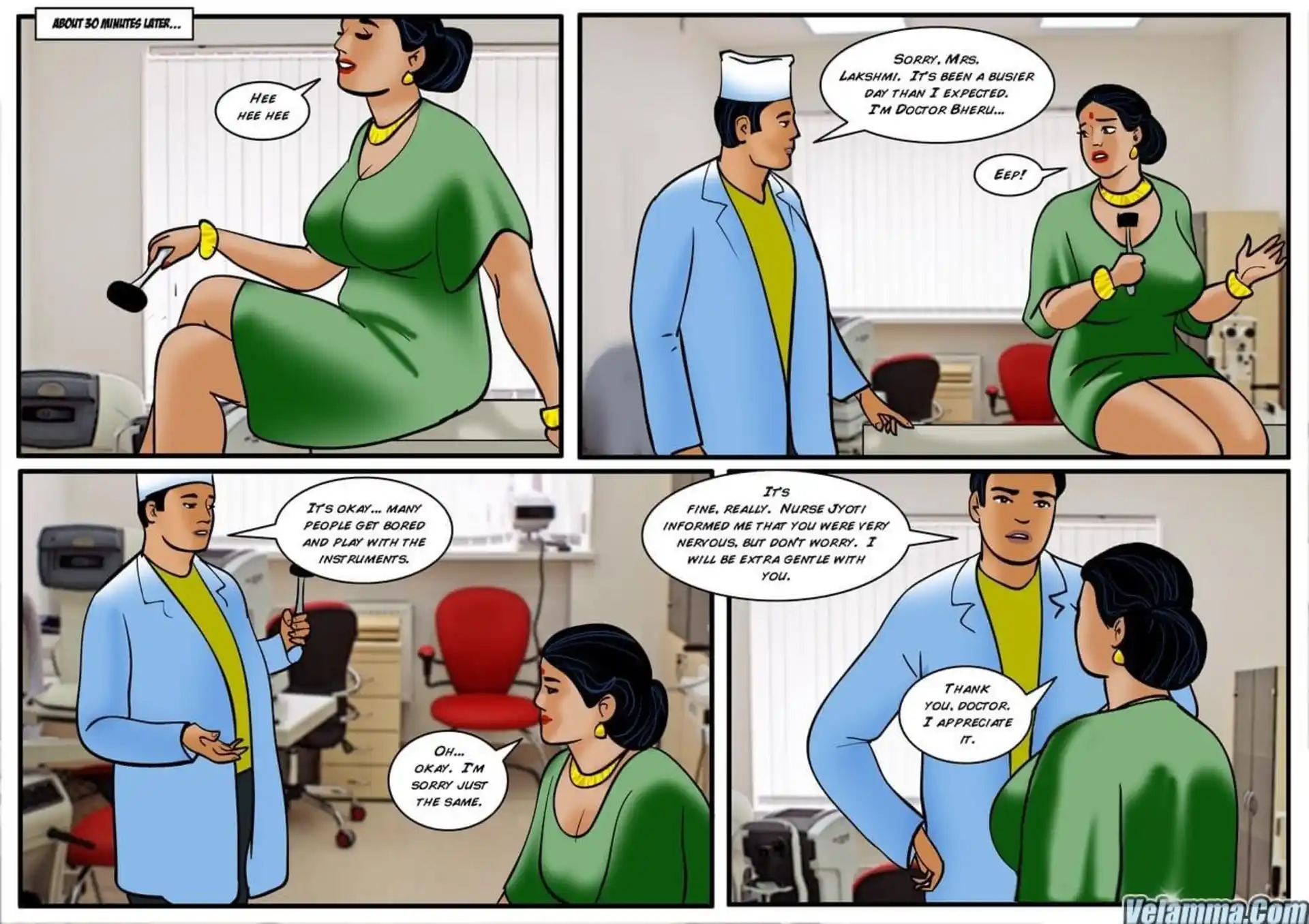 HOT Velamma Velamma - Chapter 28 - Doctor Visit page 6