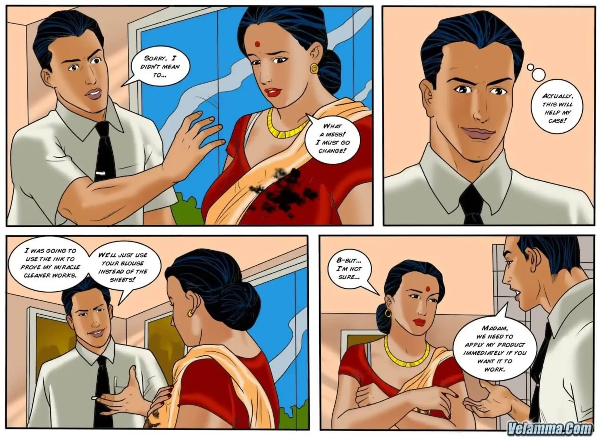 HOT Velamma Velamma - Chapter 48 - Dirty Laundry page 14