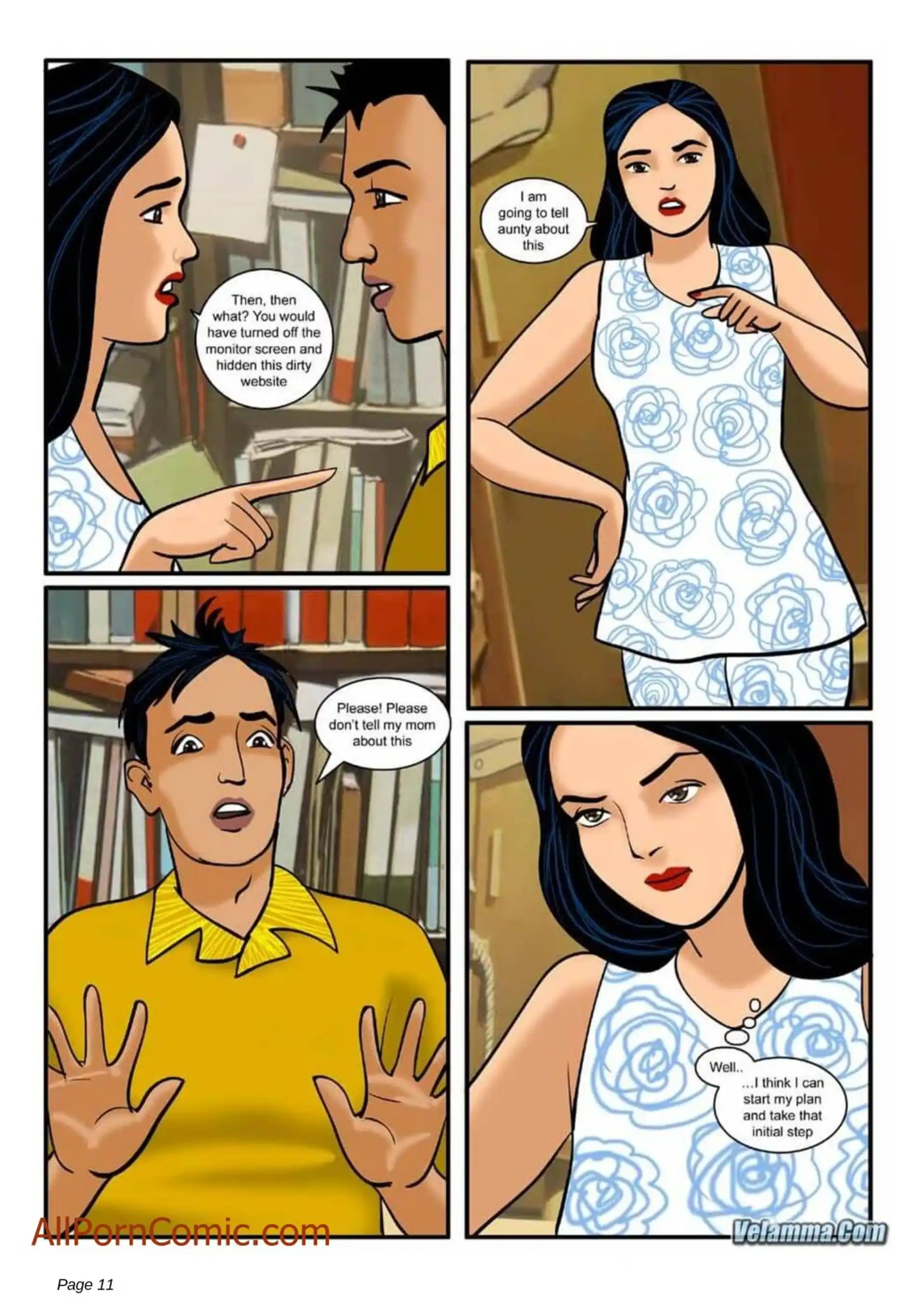 HOT Velamma Velamma - Chapter 7 - She Needs More Than Just Motherly Love page 11